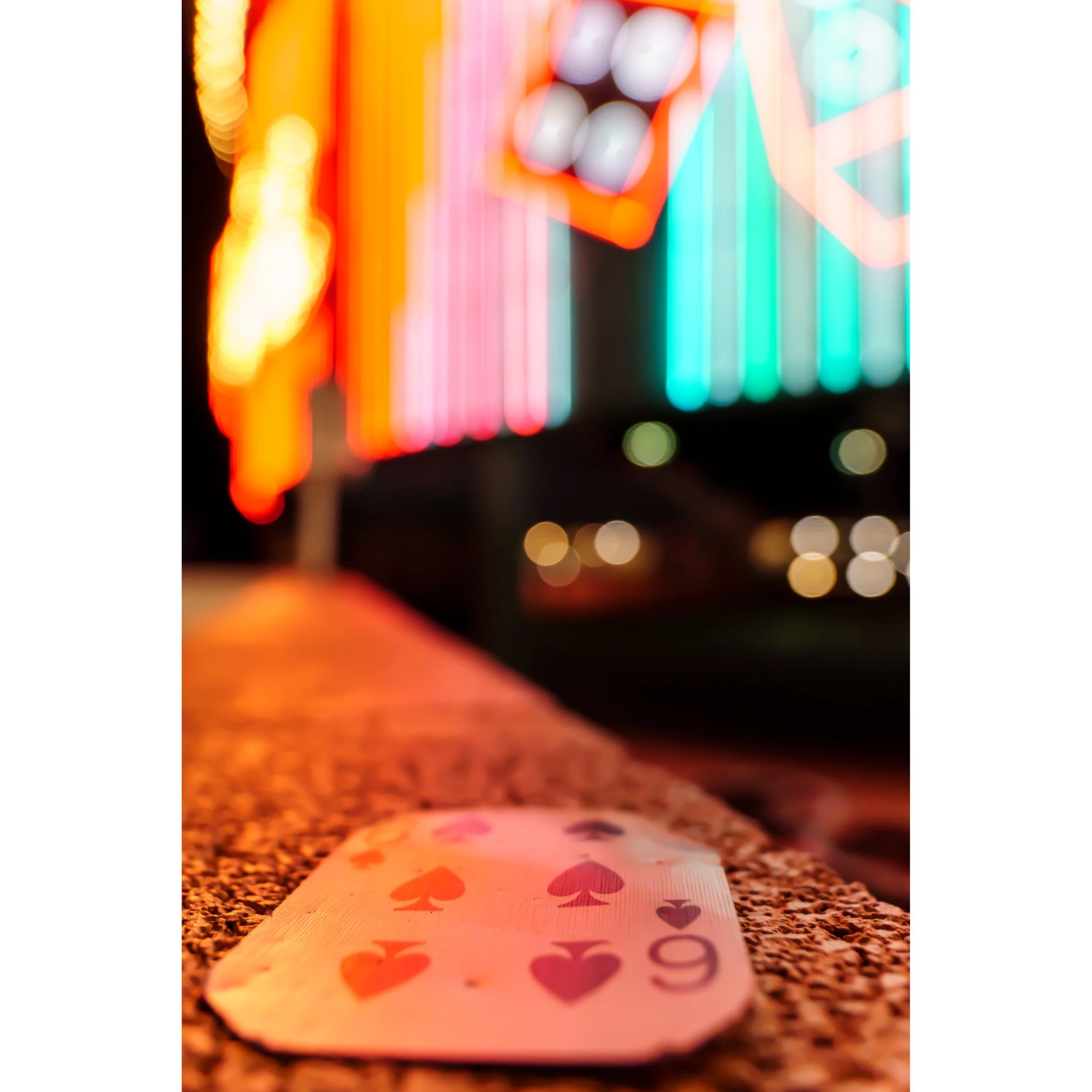 12x18 photo print: Lucky Card