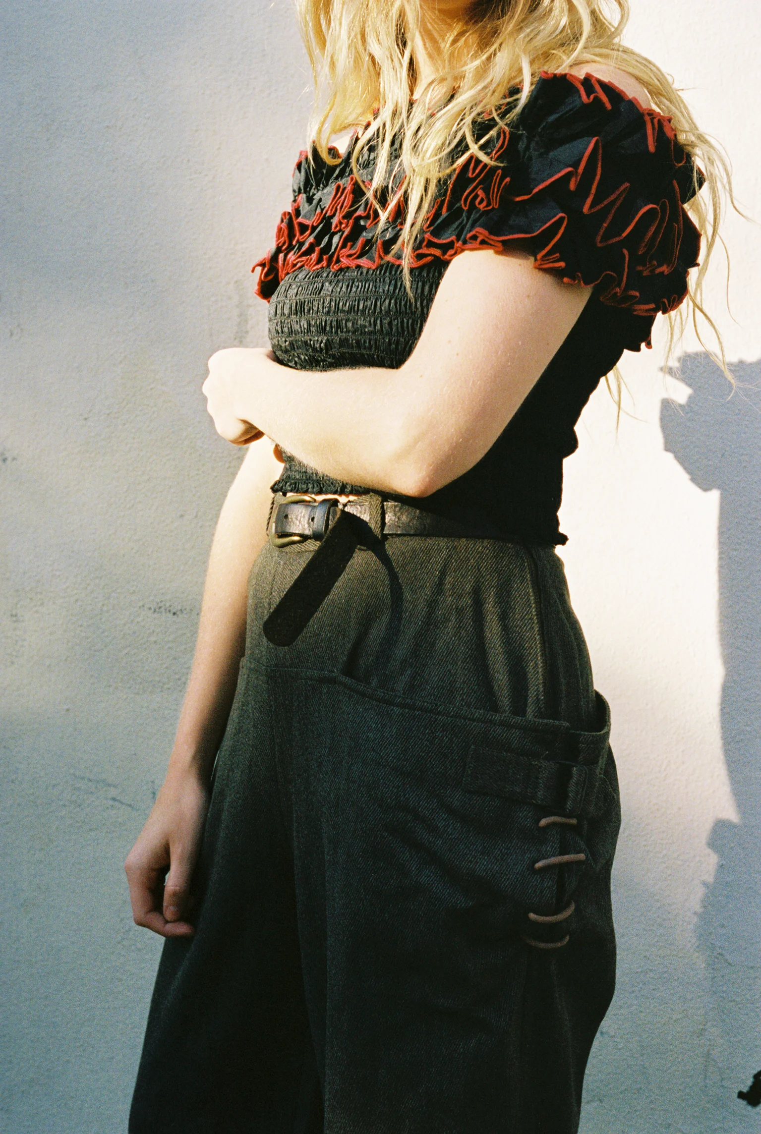 Vintage Oaks by Gianfranco Ferre Wool Trousers