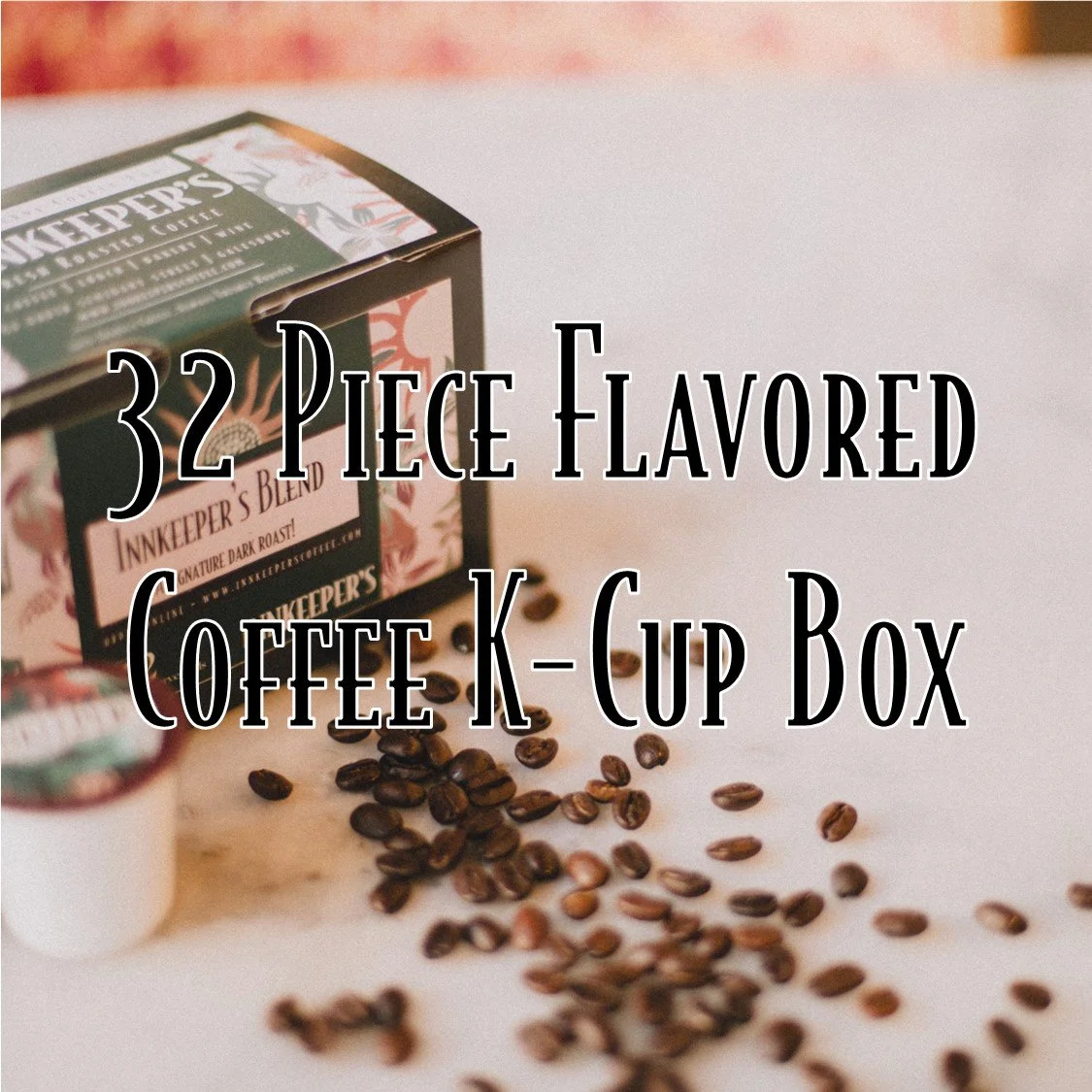 32 Piece Flavored Coffee Pod Box