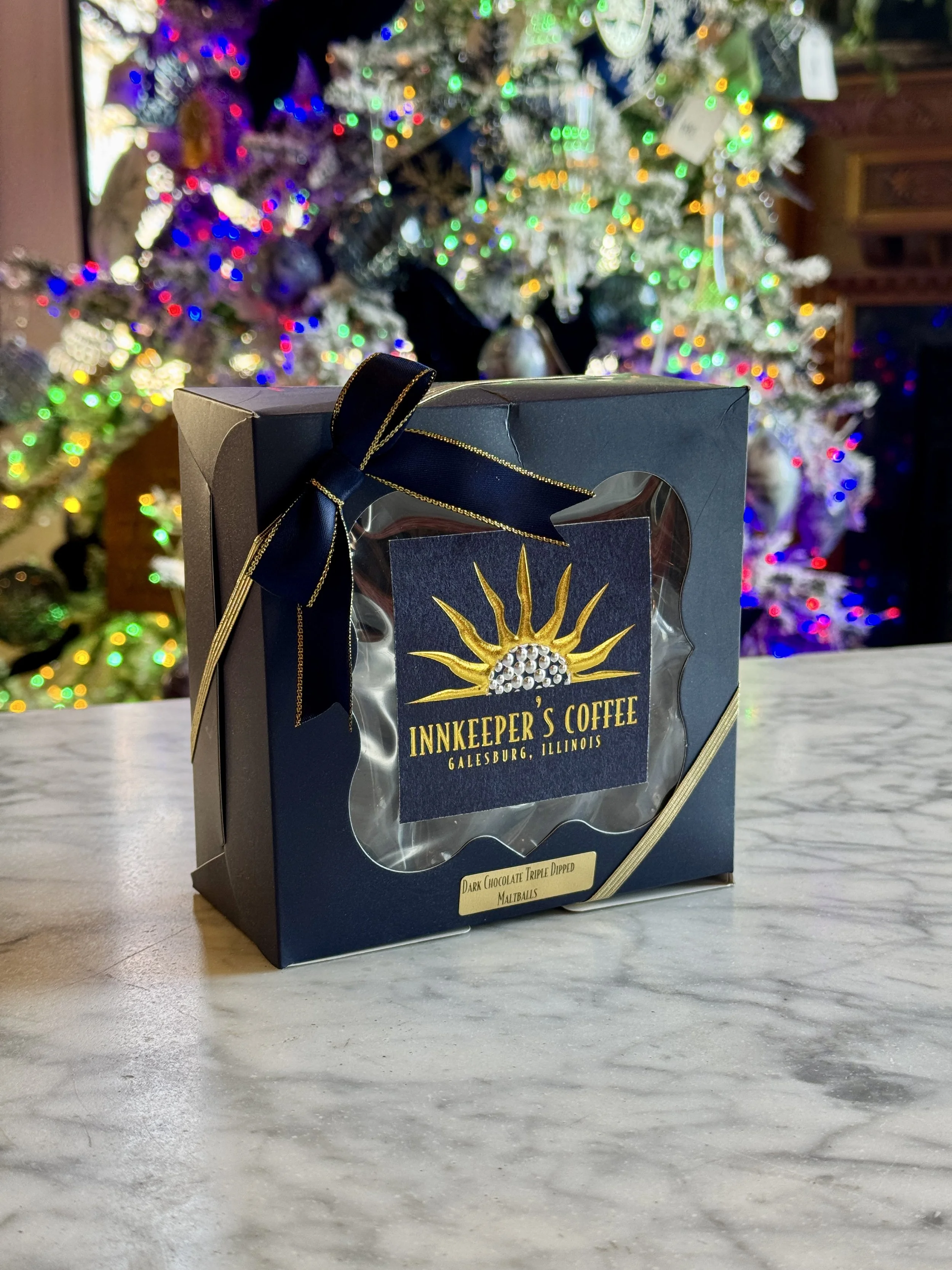 Dark Chocolate Triple Dipped Malt Balls