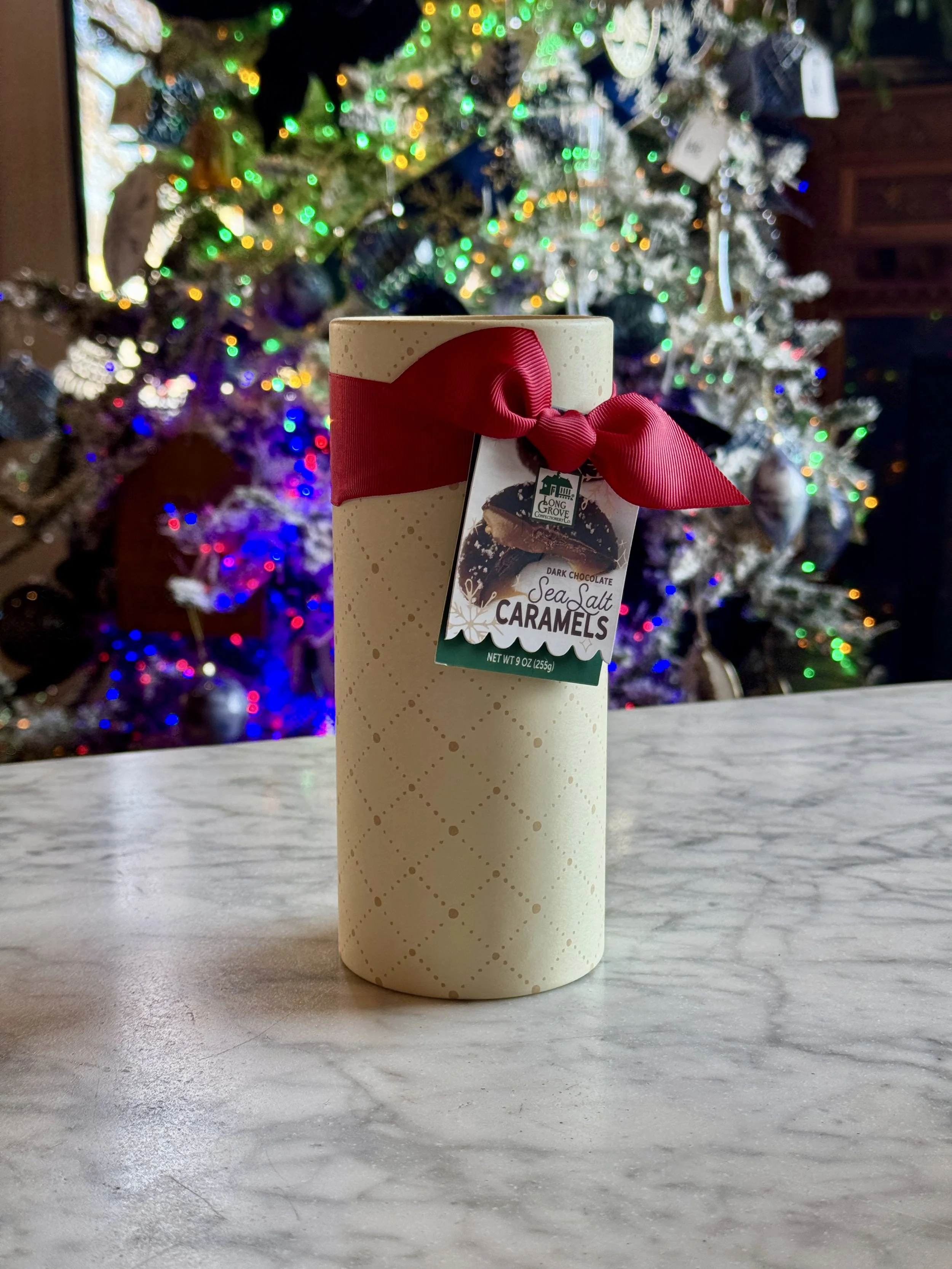 Dark Chocolate Caramels with Sea Salt by Long Grove Confectionary