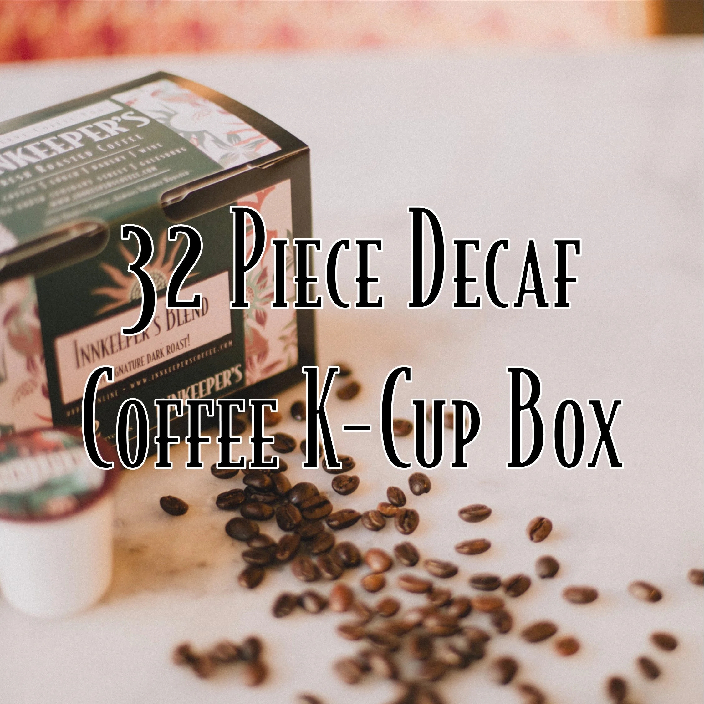 32 Piece Decaf Coffee Coffee Pod Box