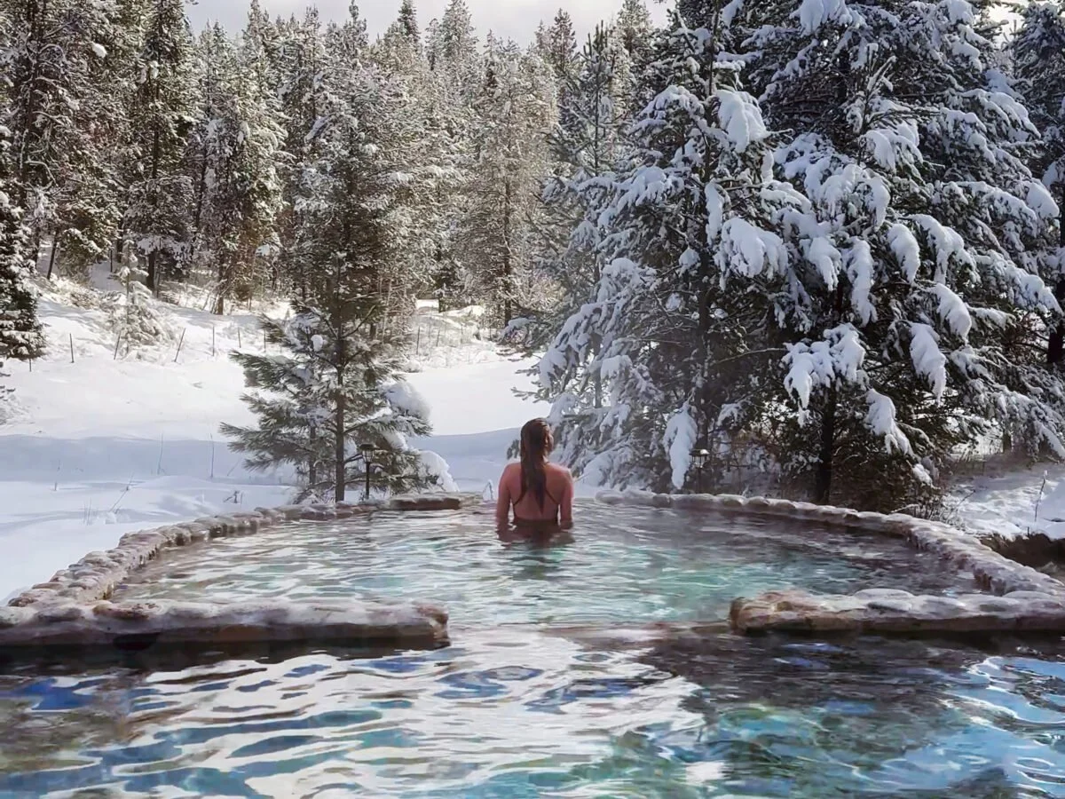 Gold Fork Hot Springs &amp; Yurt  HS Adventure