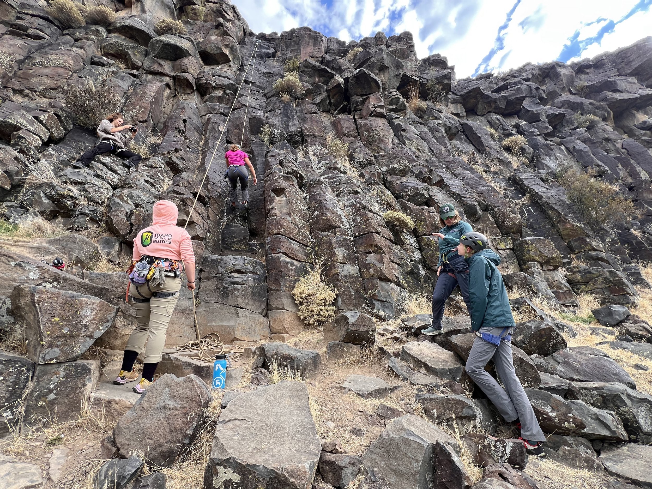 Outdoor Rock Climbing &amp; Guiding Adventure | WHI x IMG