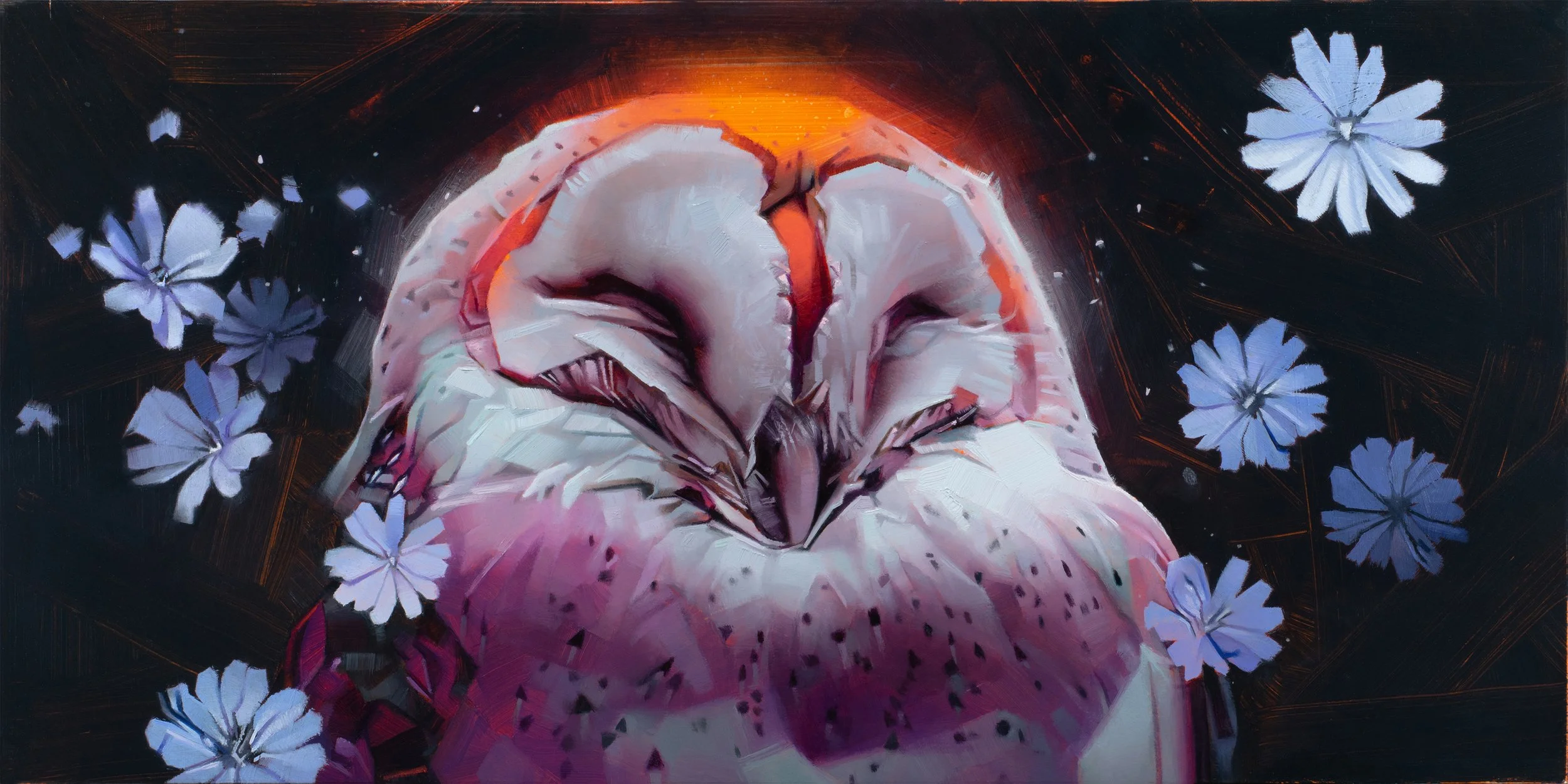 Sweat Dreams - 12"x 6" Oil Painting