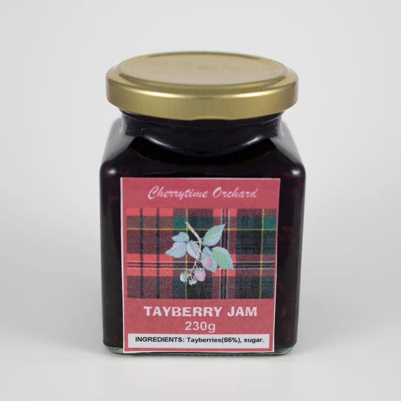 A taste of Scotland. The sweetest of our jams. This natural cross of a blackberry and raspberry has the best of both flavours. It has been likened to pink lemonade mixed with cassis.