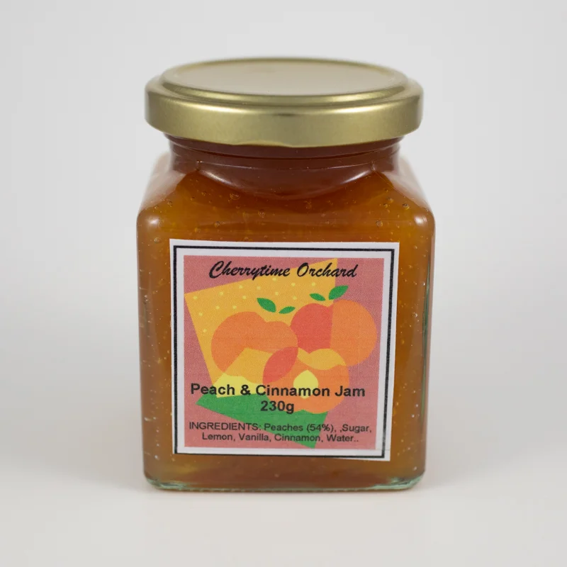 From freshly harvested, sweet peaches from our orchard, this beautifully fragrant jam continues to evoke memories of summer.