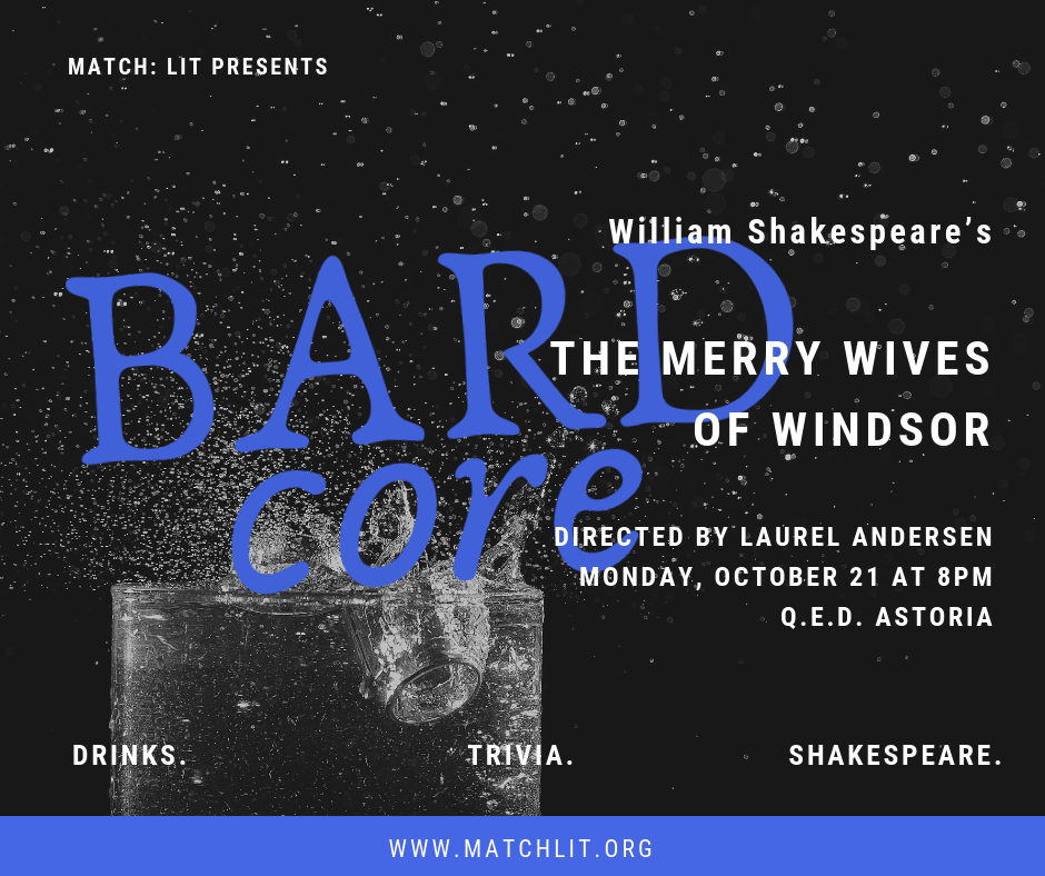 BARDcore Round Three: The Merry Wives of Windsor