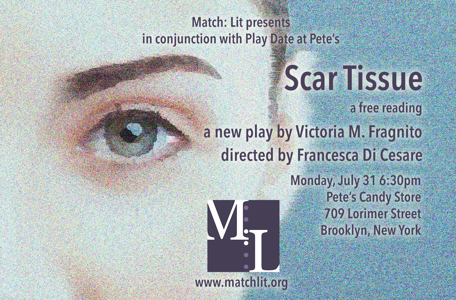Match: Lit Presents SCAR TISSUE, A Staged Reading