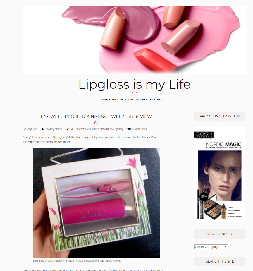 LA-TWEEZ PRO ILLUMINATING TWEEZERS REVIEW