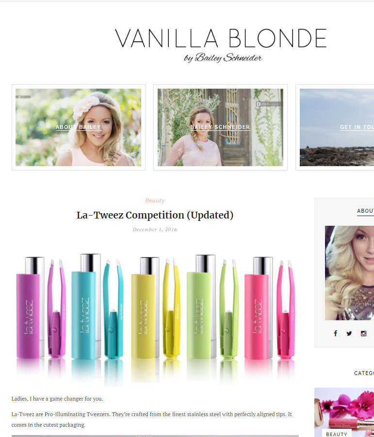 La-Tweez Competition (Updated)