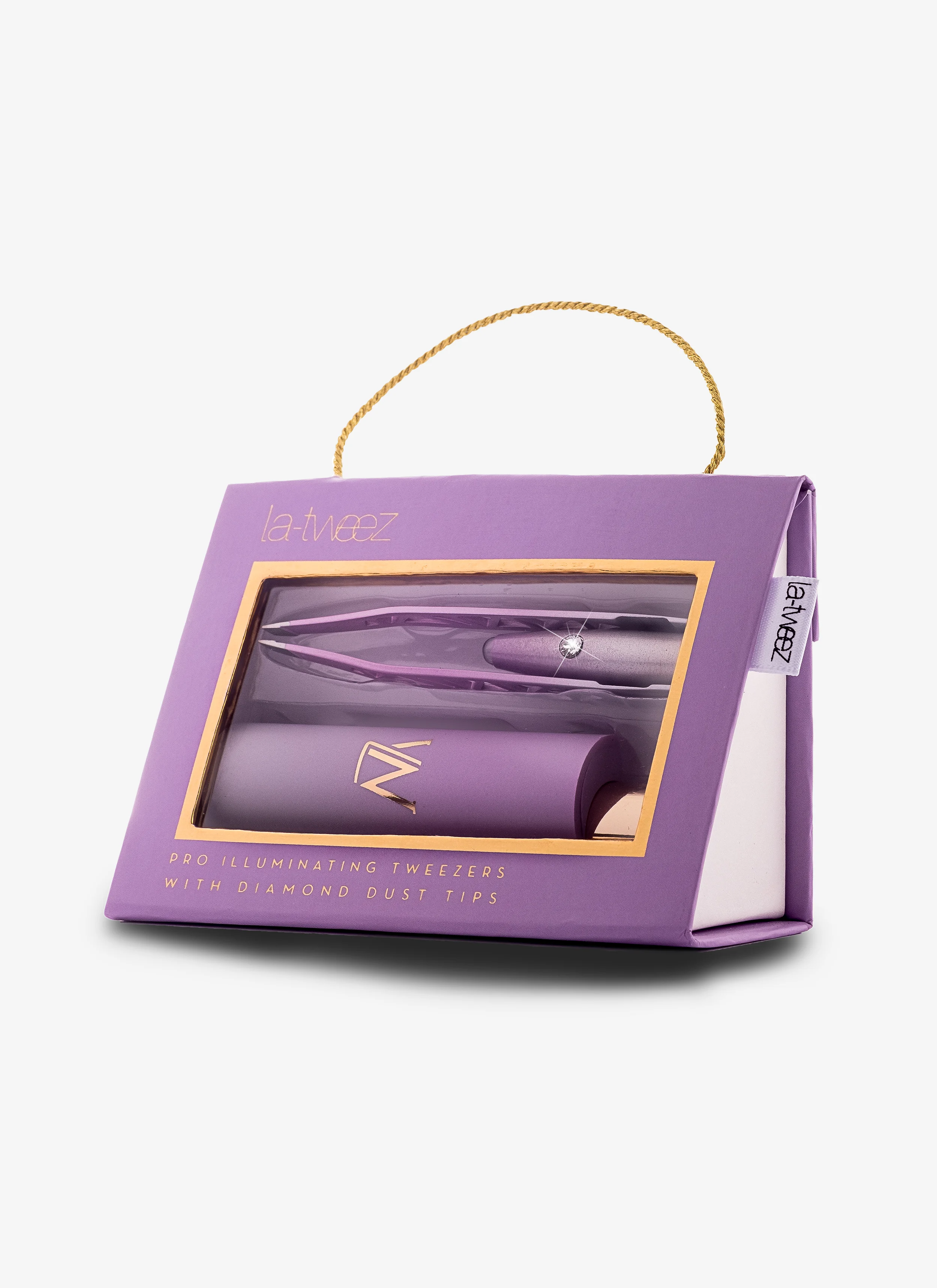 Latweez Violet Ombre + Diamond Dust Box