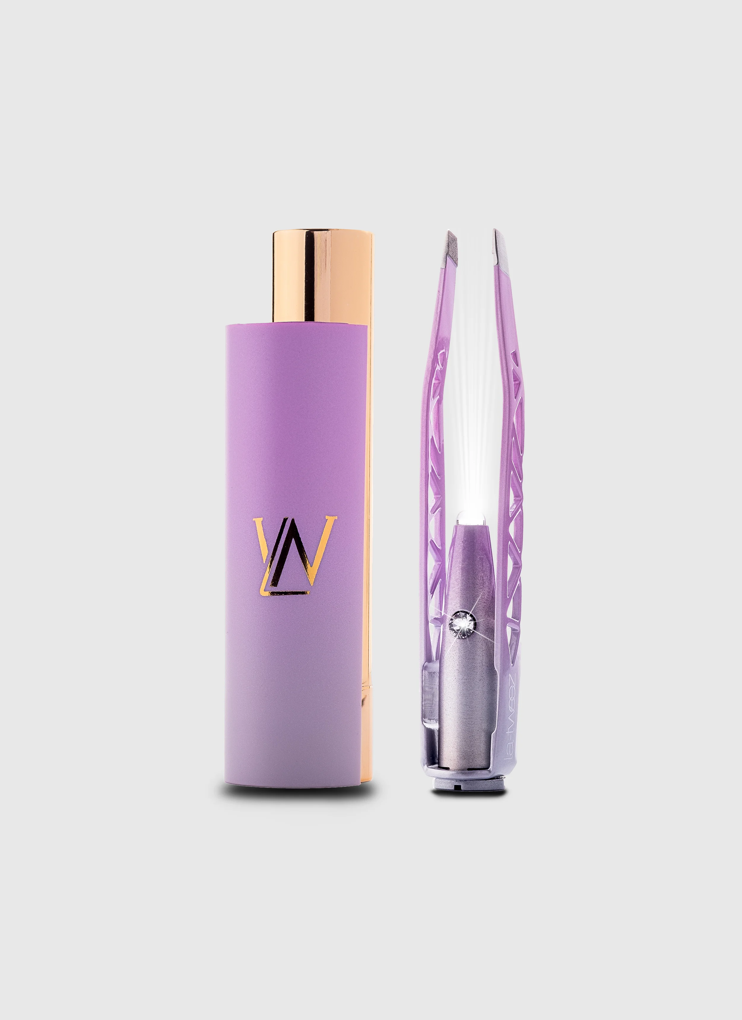 Latweez Violet Ombre + Diamond Dust