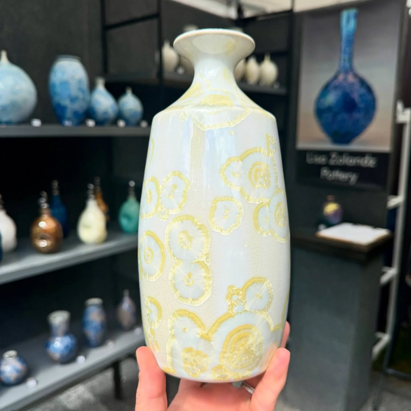 Could all shows please have weather like this? Looks like it&rsquo;s going to be a perfect weekend @longsparkart Come see me in booth 63.
#crystallineglaze #madeinaskutt #contemporaryclay #porcelain #artshow