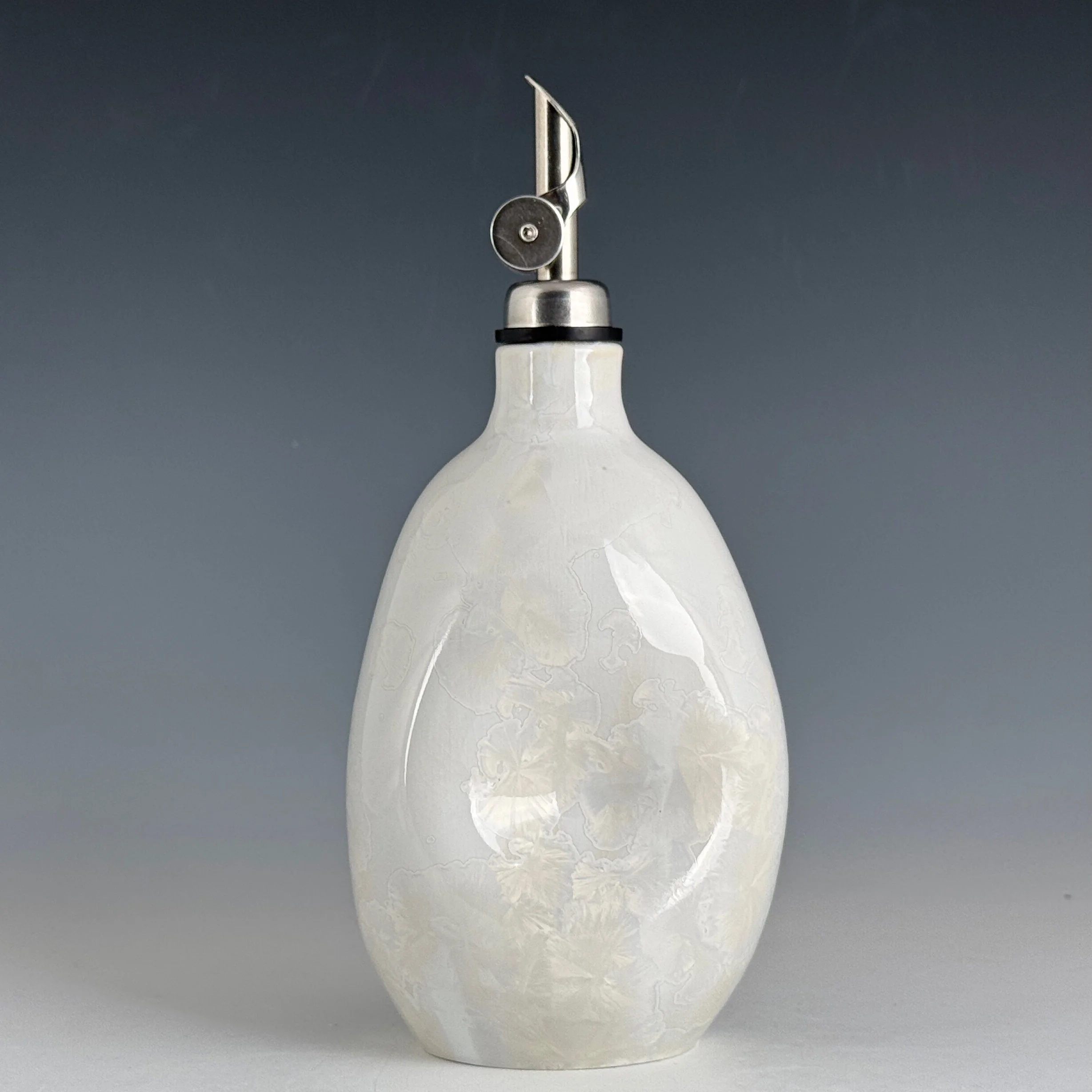 White Olive Oil Bottle #1