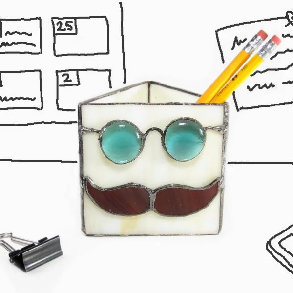Dude Pencil Holder
