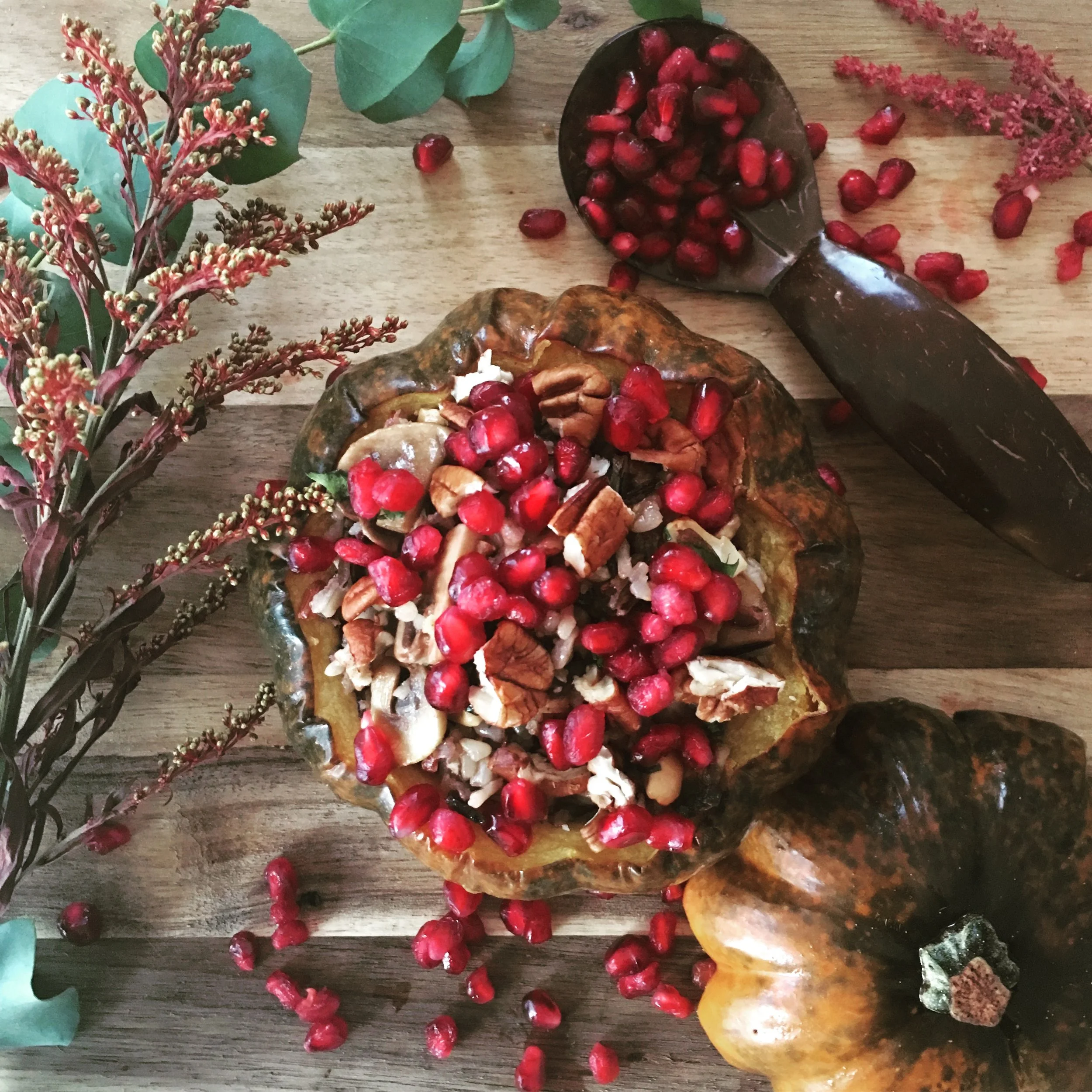 Courge farcie