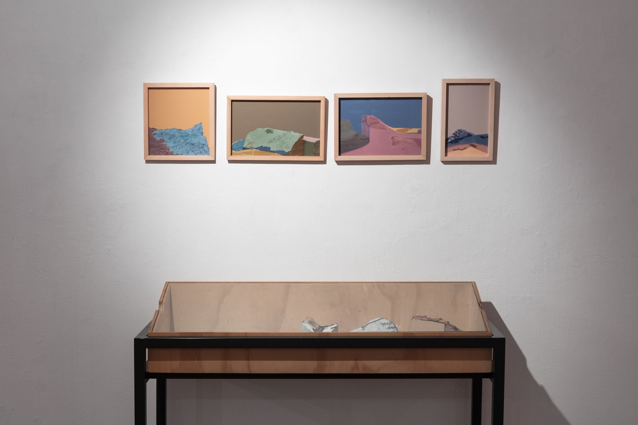 Installation view of Landscape of Uncertainty (2022)