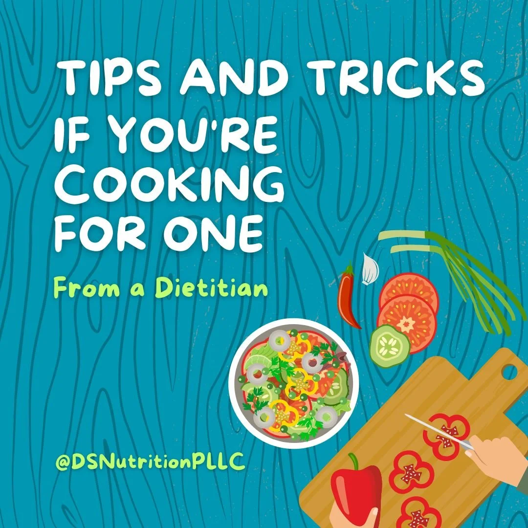 Tips and Tricks If You're Cooking For One (From A Dietitian)