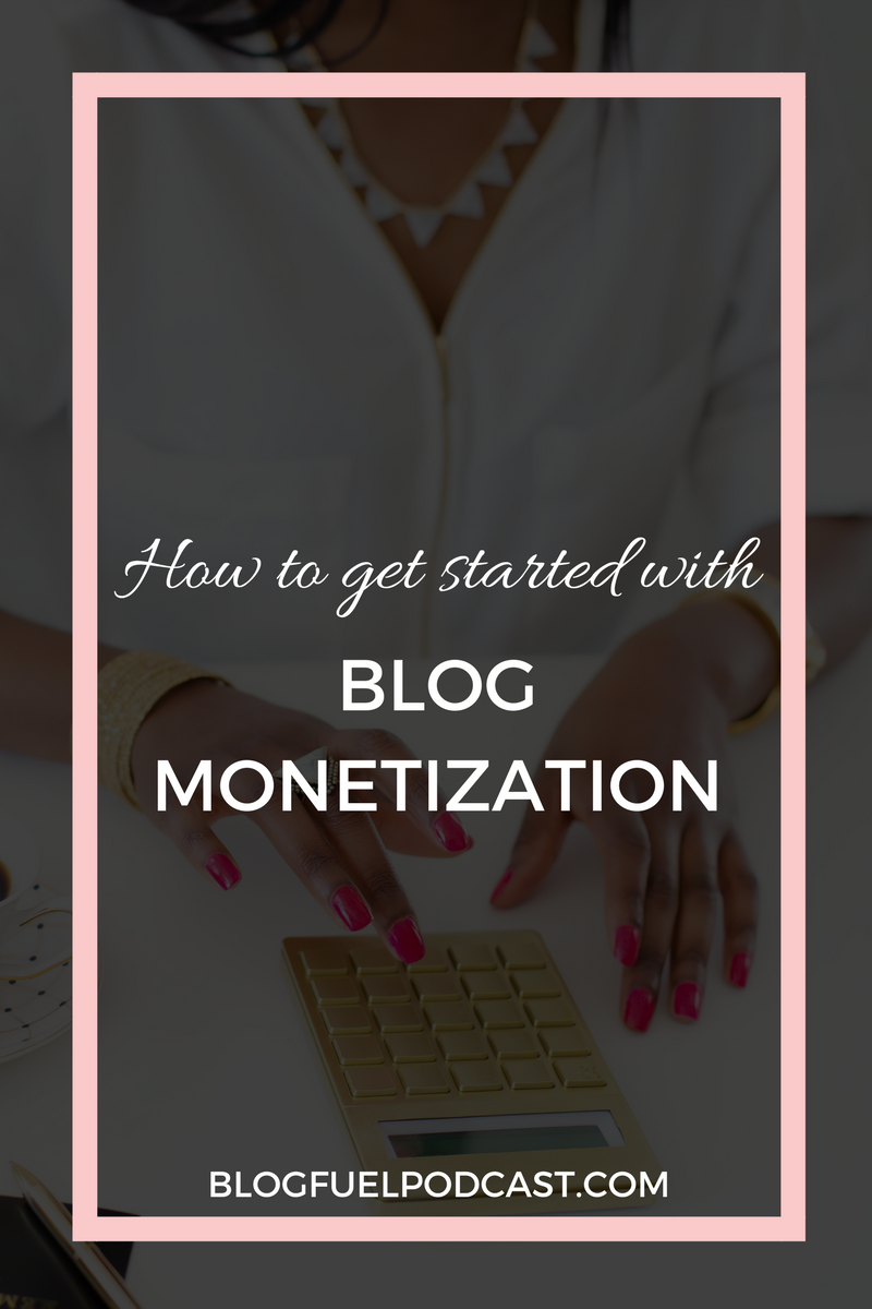 Blogging is not a get rich quick scheme, unfortunately, but there are ways you can start making a little bit of cash from the beginning. Blog Fuel podcast ep. 025 dives into blog monetization, breaking down affiliates, ads, sponsored posts, and how NOT to sell out.