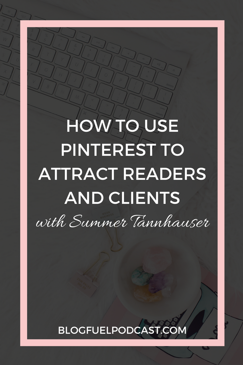Pinterest is more than just beautiful images, it's a powerful search tool that can help bring readers to your blog or clients to your business. Summer Tannhauser of Lady Boss League shows you how to use Pinterest to attract readers and clients to your website.