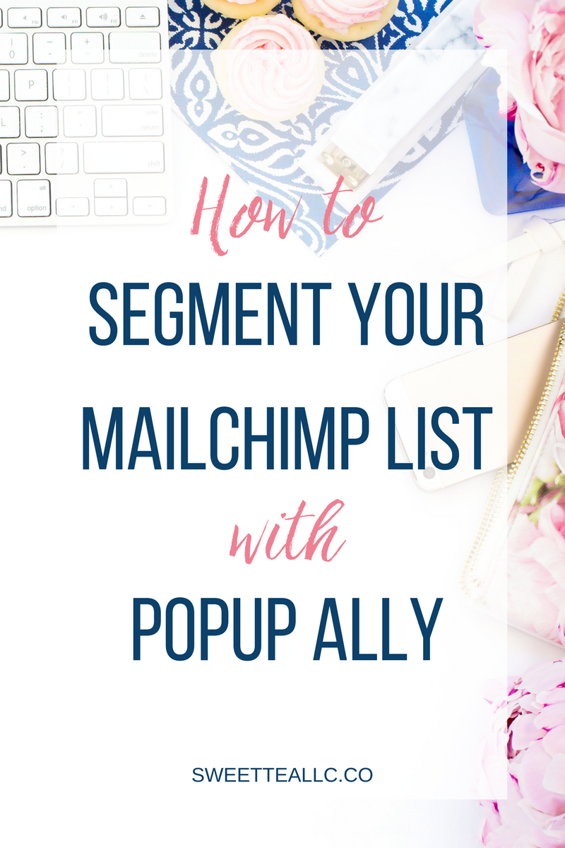 Finally! It IS possible to use the free version of Popup Ally and specify which segment of your list these subscribers do into! This handy tutorial will show you exactly how to do it.