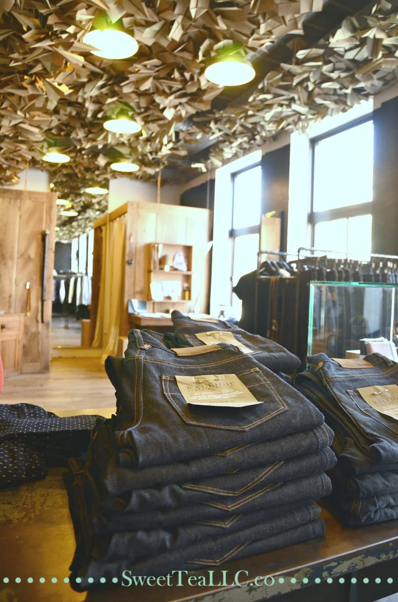 Raleigh Denim Workshop is a small business selling handcrafted denim jeans, and their business story, and how they run their business, taught me so much about how to run my own business.
