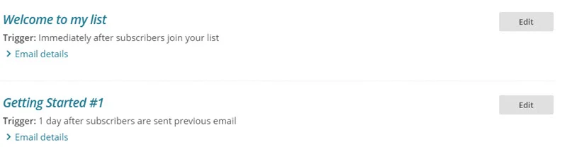 MailChimp Automation Workflow 9