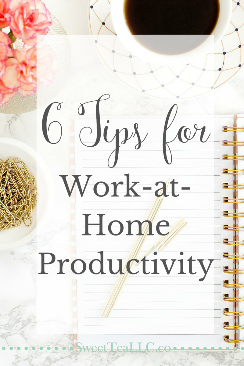 Working from home takes structure and discipline. After becoming a part-time work-at-home entrepreneur several months ago, I've learned ways to be more productive with my time and maintain my sanity. These work-at-home tips will help busy solopreneurs be successful!