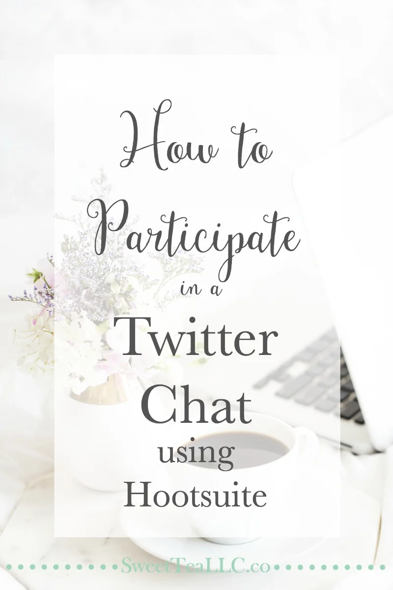 Participating in a Twitter chat can be a lot of fun and educational, but also a little overwhelming. Learn how to participate in a Twitter chat using Hootsuite with this step-by-step tutorial including screenshots of the Hootsuite platform.