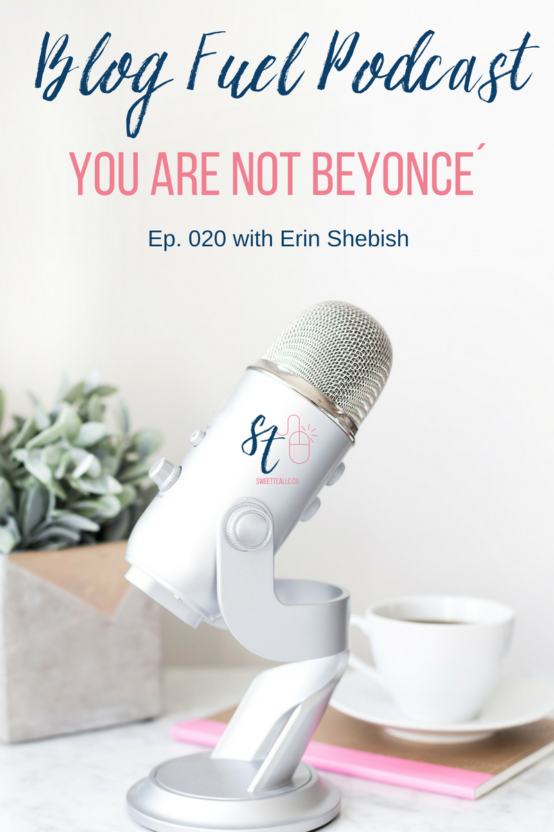 Let's be real: You are not Beyonce. You may have seen the meme going around social media that says, "You have the same 24 hours as Beyonce." While we may have the same 24 hours, we don't have a team of assistants to take things off of our plates. So today, Erin and I are talking about time & project management. We're sharing things that we personally use and provide tips to help you manage ALL THE THINGS with your blog & business.