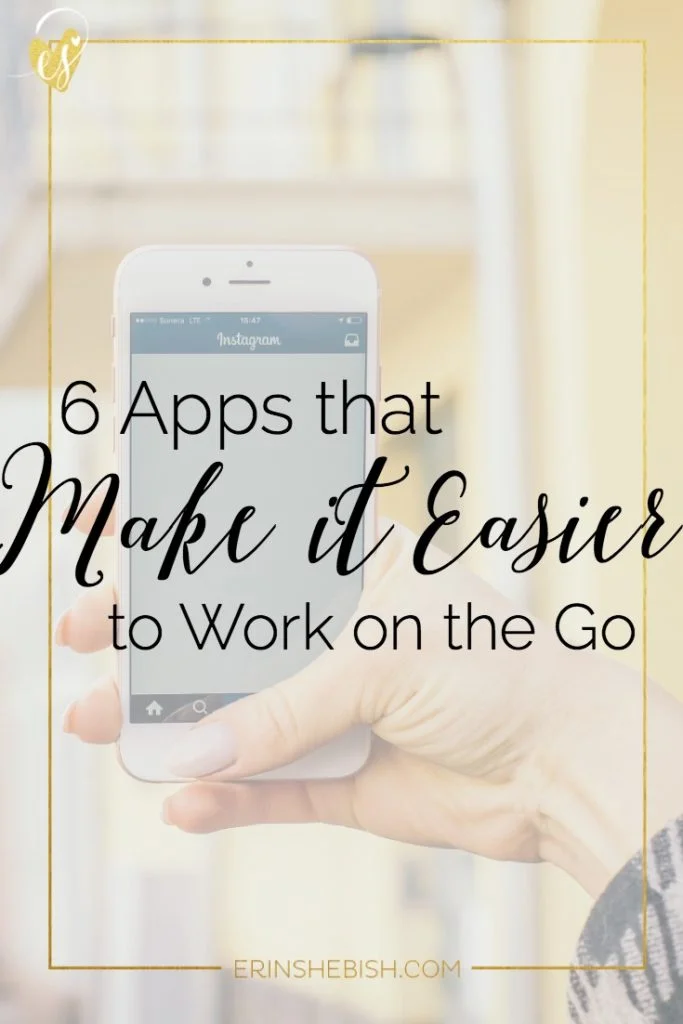 As a business owner there are times that you'll have to work on the go. Luckily, working on the go is easier than ever with these apps!