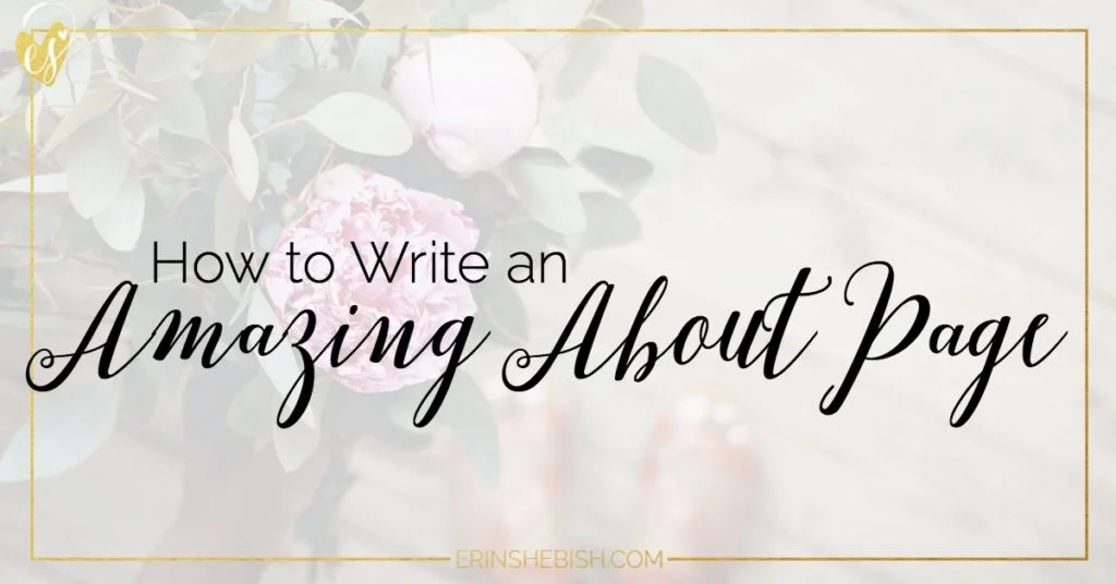 Your about page is one of the most visited pages on your site. Make it work harder for you by creating a page that will leave your readers wanting more!