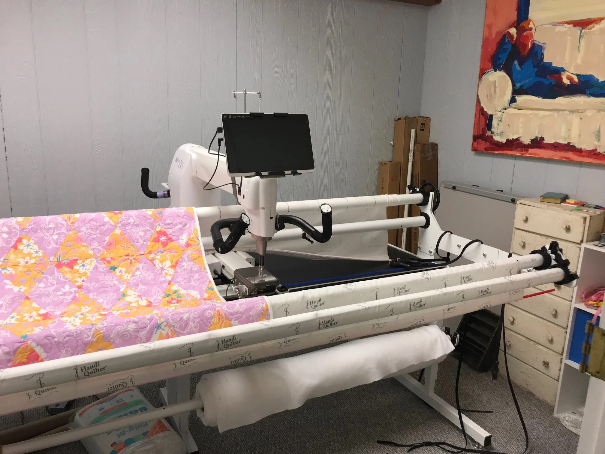 I LOVE my Handiquilter Infinity!
