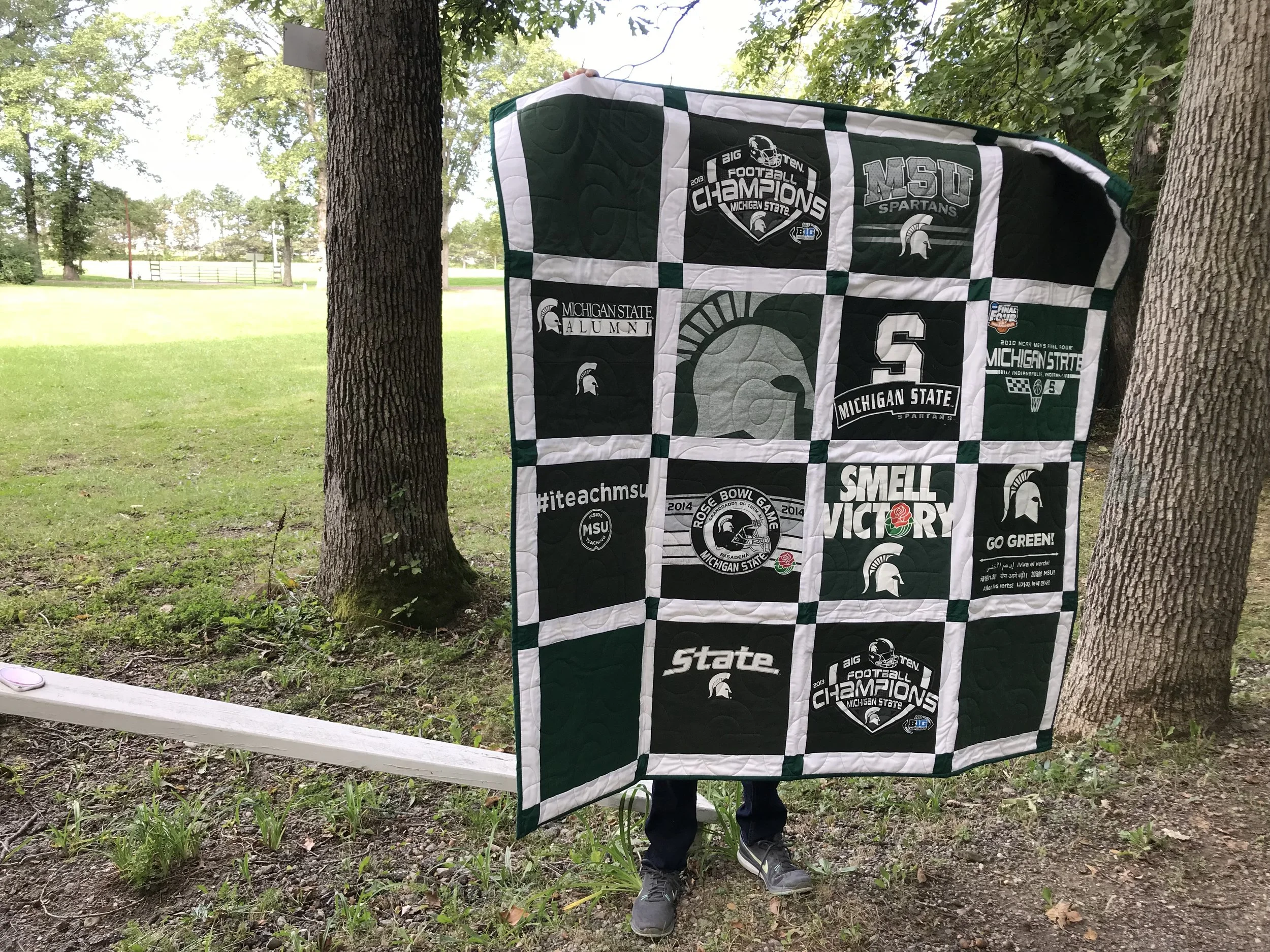 Go Green T-shirt Quilt