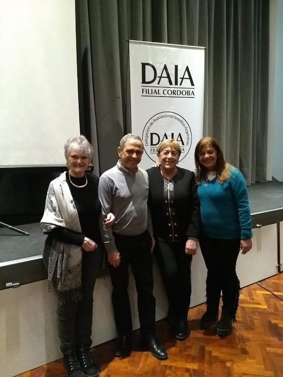 Con Luis Klinger y Sofía Romano