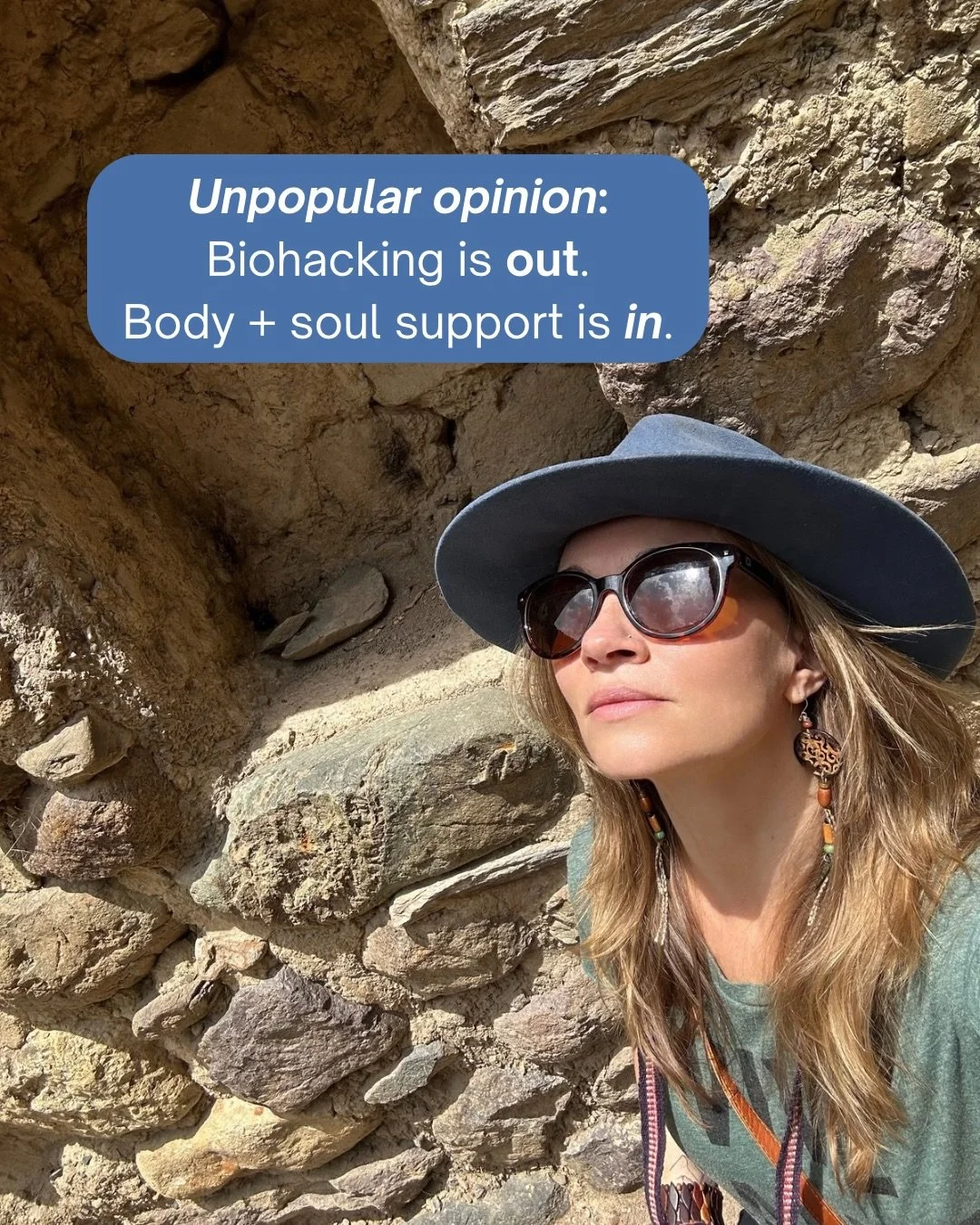 As we approach the end of another year, I&rsquo;m seeing more and more ads and posts about how to biohack our bodies for the new year. And to be honest, something about that language has felt deeply unsettling to me.

I&rsquo;ve been reflecting on th