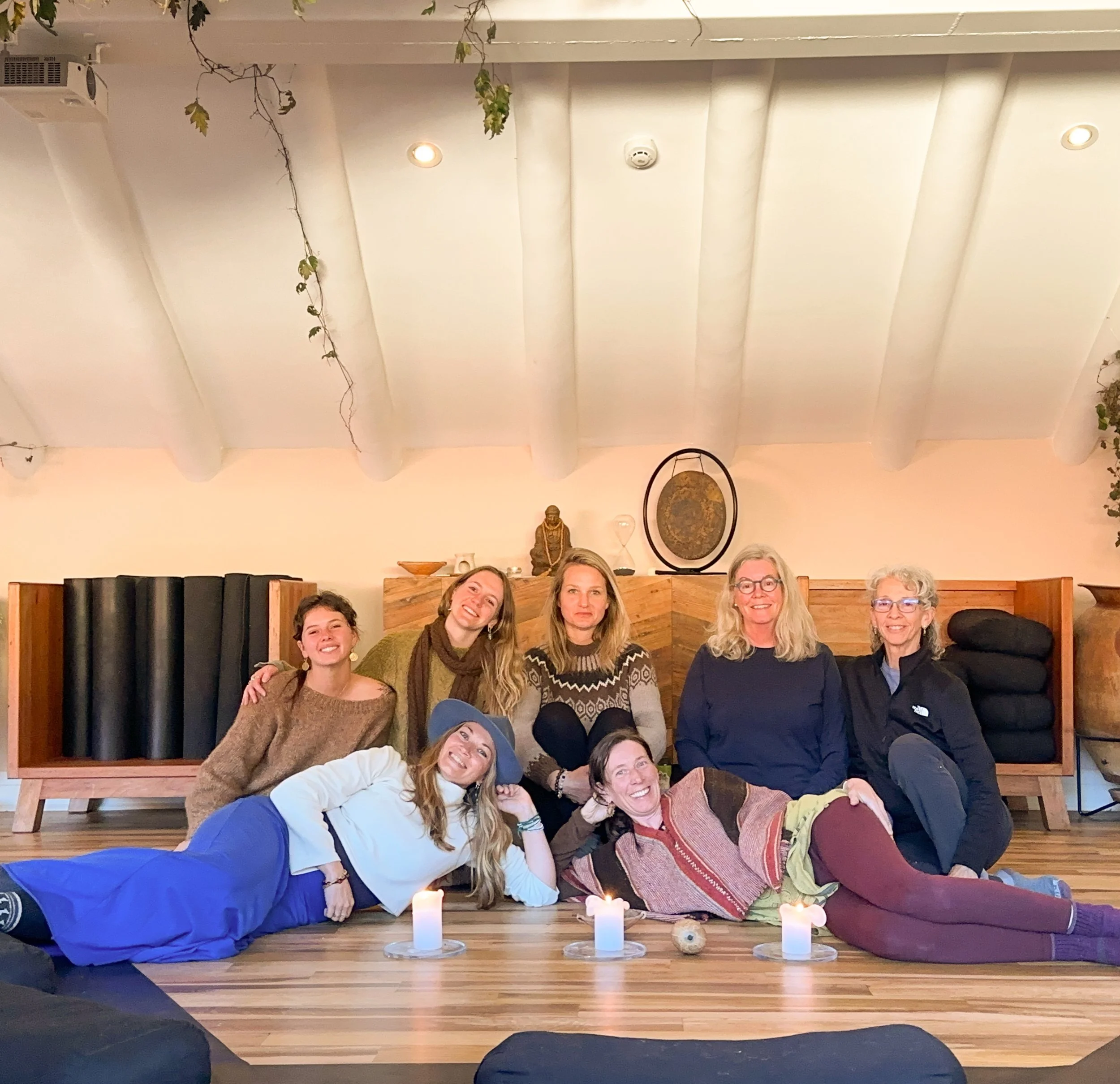 You know the retreat is a good one when you only have one group photo in your phone 😂

The majority of our time together, we were deep in the teachings, the laughter, the beauty, and the moments that invited us into our vulnerability and raw human-n