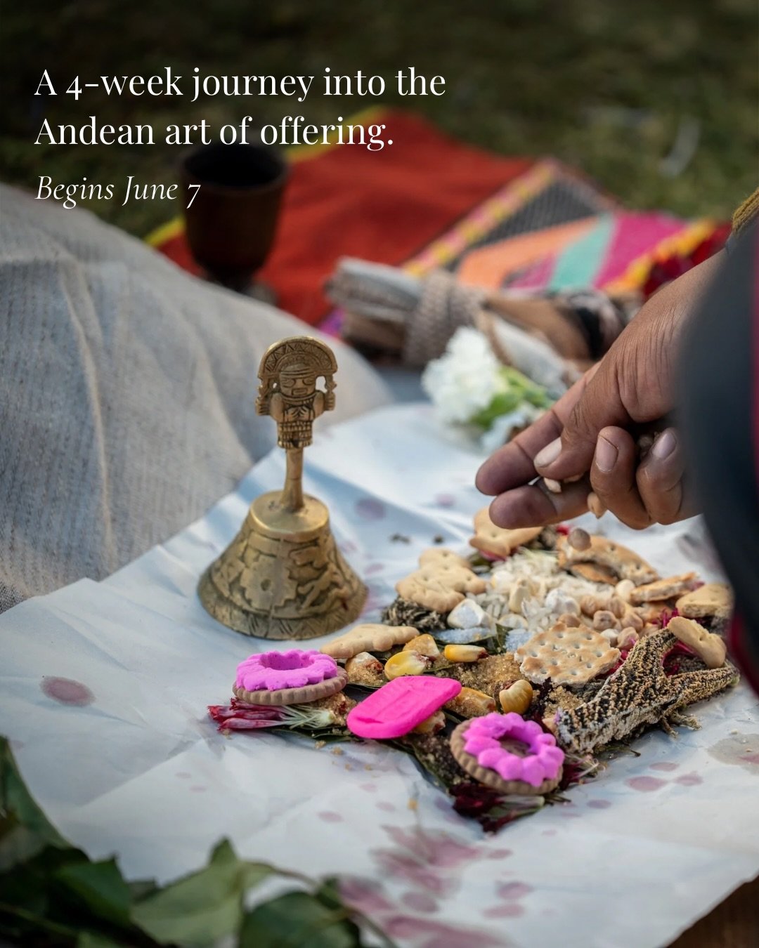 A new gathering is being woven, and we&rsquo;d love for you to join us.

This June, together with my dear friend Sondra Hamilton @oshamaizeherbal , we are offering a 4-week journey into the sacred practice of haywarikuy, the Andean art of personal of