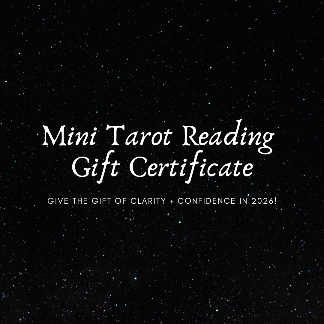 Mini Tarot Reading Gift Certificate