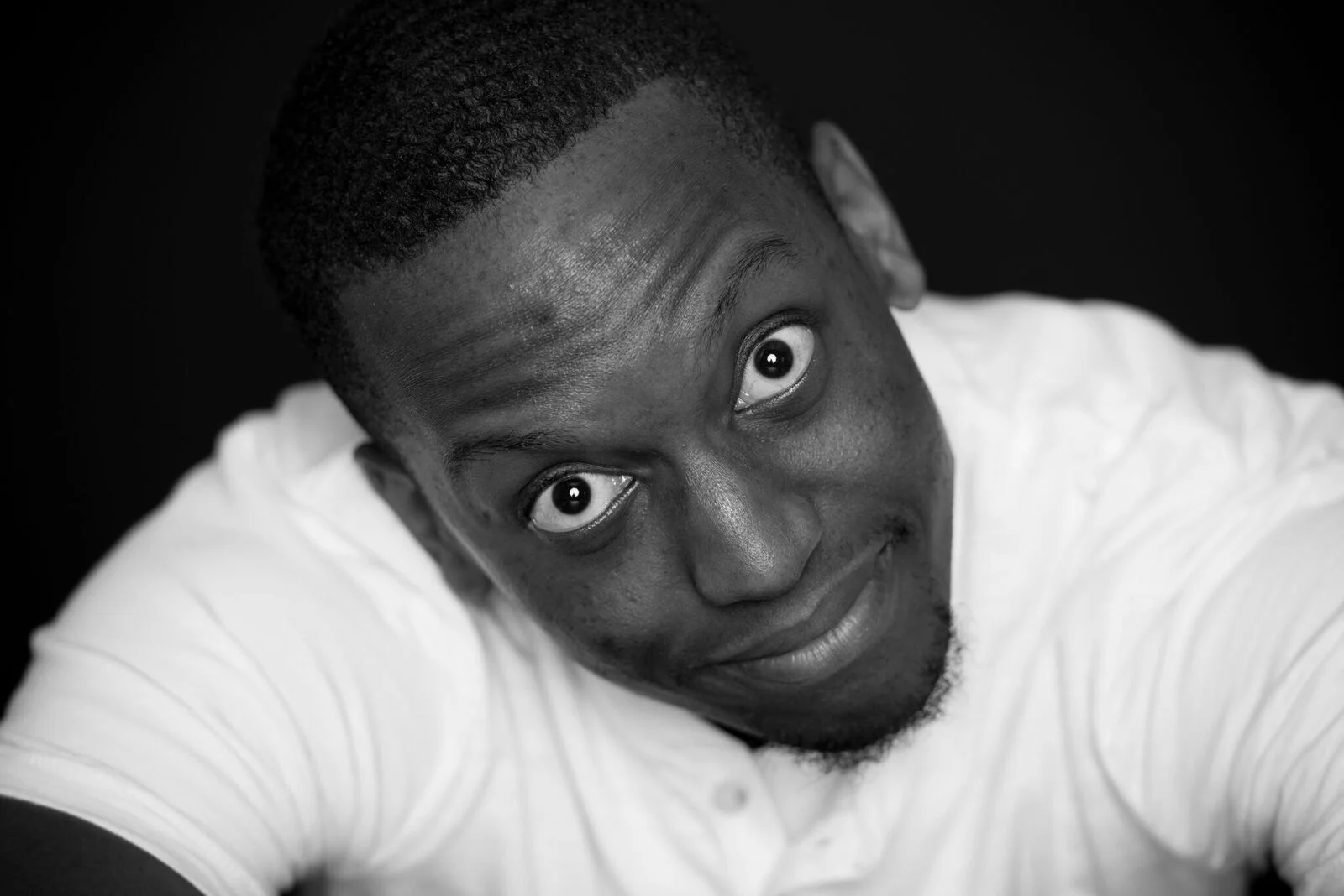 "Buggin’ Out. The shape of my eyes is something that I’m conscious of, especially in photos. They’re like frog-eyes. It’s something I’ve struggled with for a while. But, if you focus on [insecurities], you begin to spiral. And I’m not about that pla…