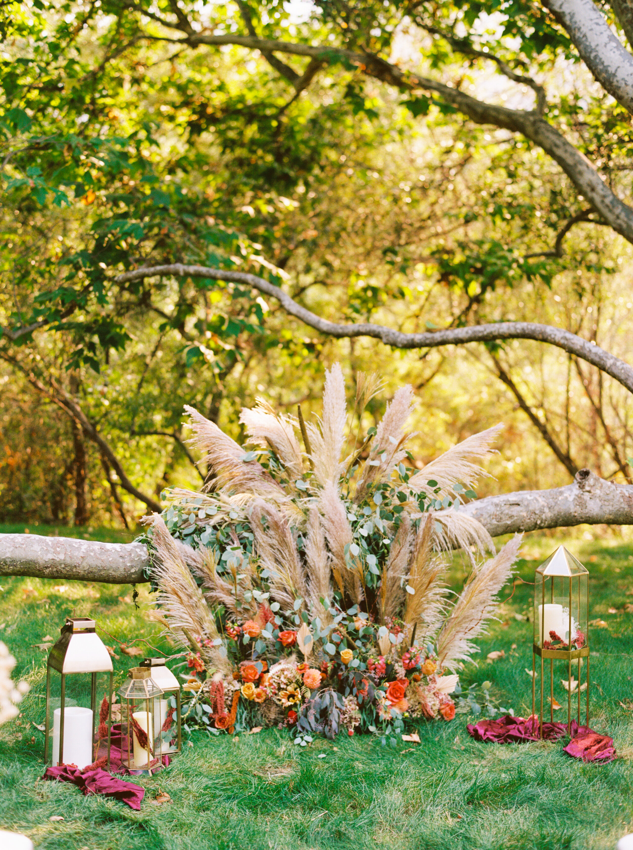 Sarahi Hadden - An Earthy Summer Boho Inspired Wedding with Sunset Hues at Gardener Ranch-4.jpg