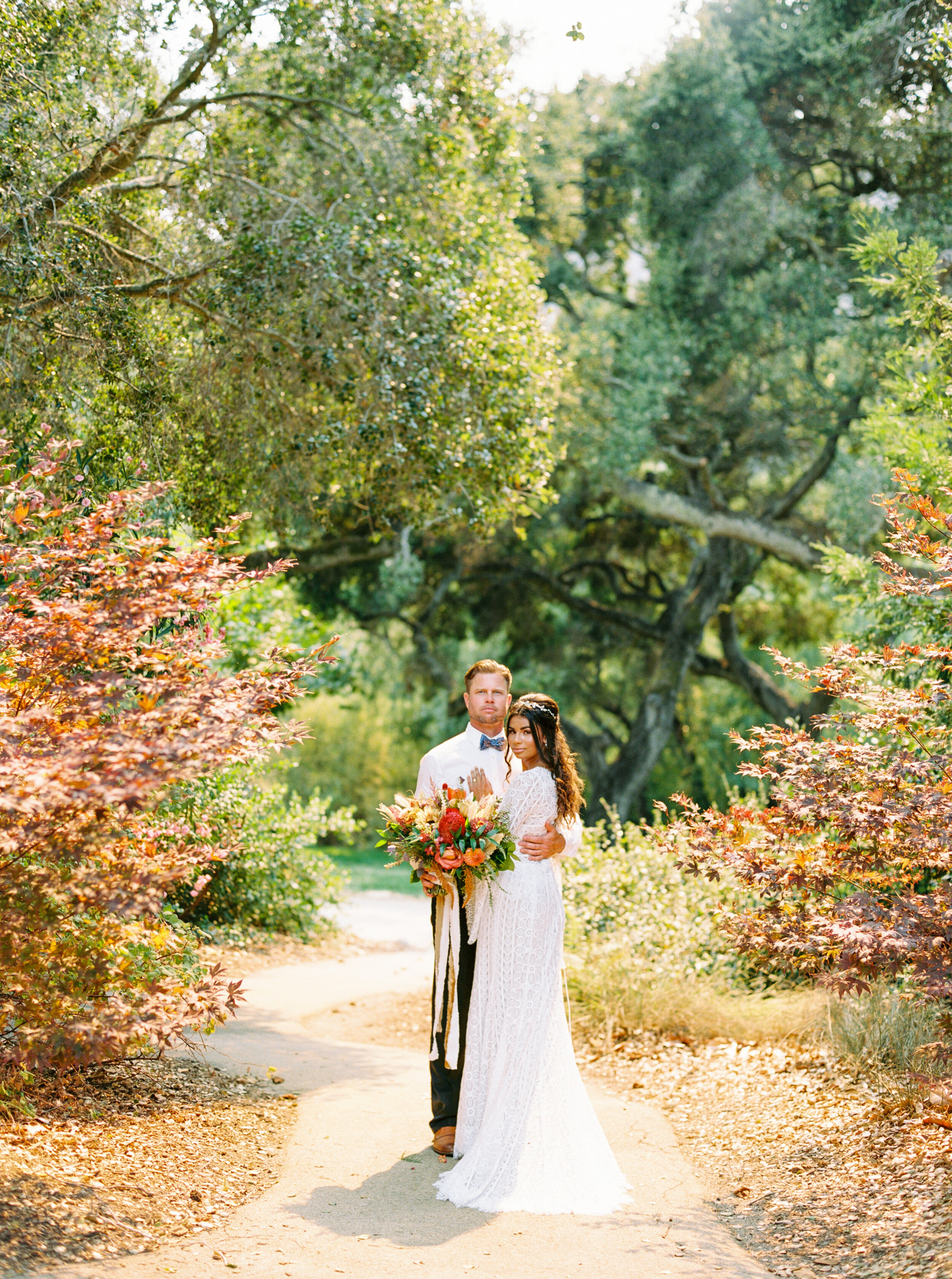 Sarahi Hadden - An Earthy Summer Boho Inspired Wedding with Sunset Hues at Gardener Ranch-6.jpg