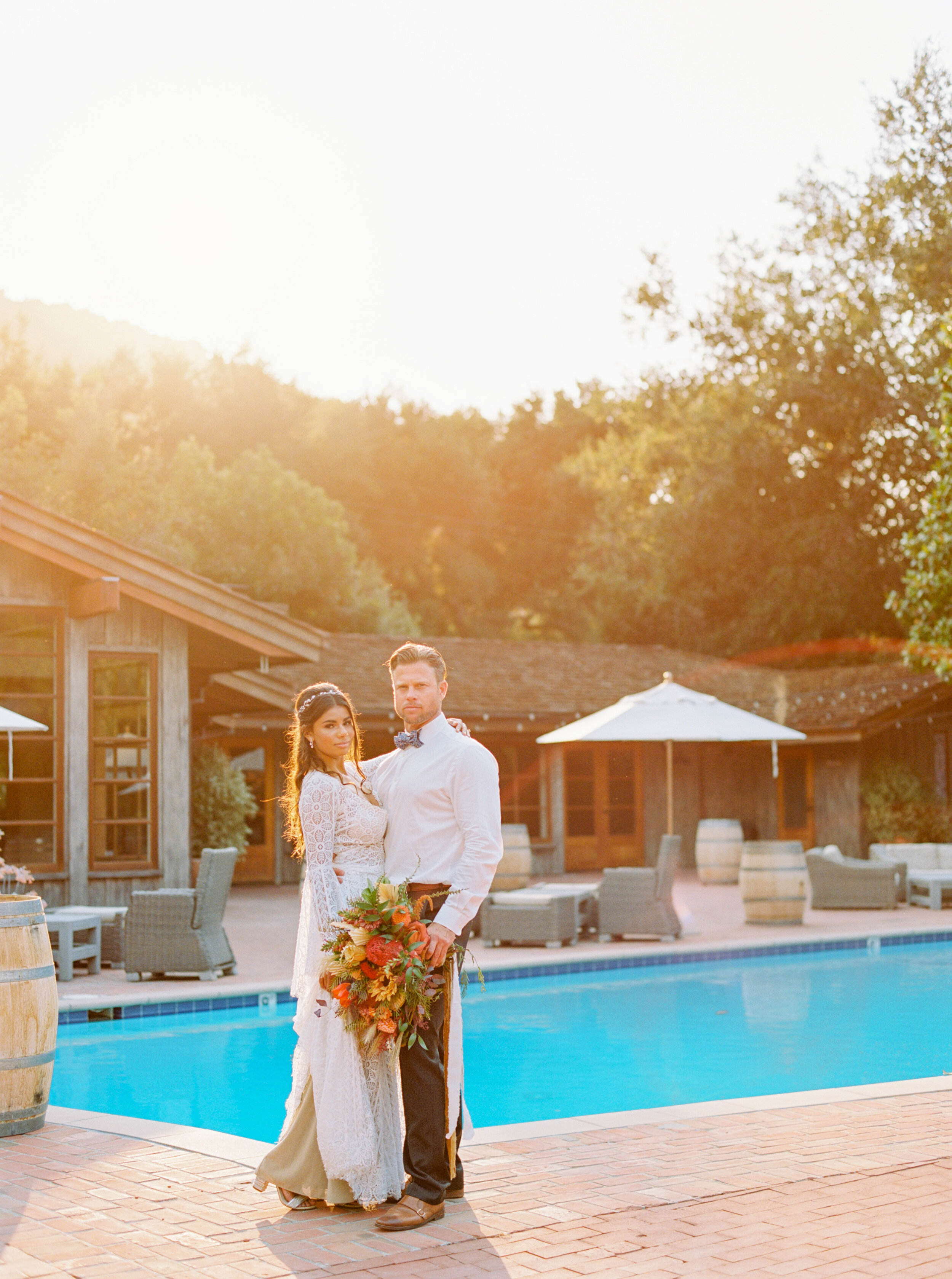Sarahi Hadden - An Earthy Summer Boho Inspired Wedding with Sunset Hues at Gardener Ranch-7.jpg