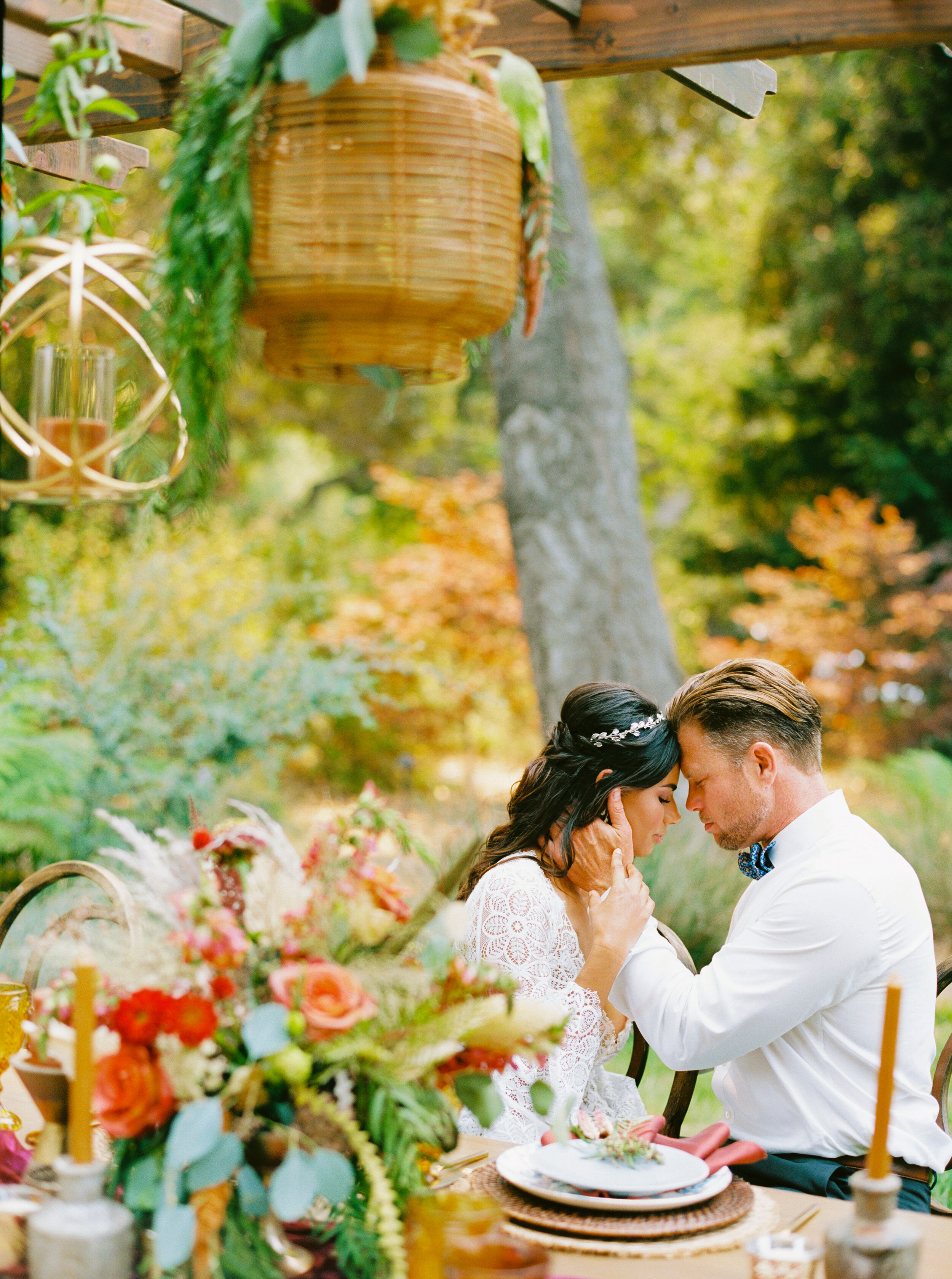 Sarahi Hadden - An Earthy Summer Boho Inspired Wedding with Sunset Hues at Gardener Ranch-8.jpg