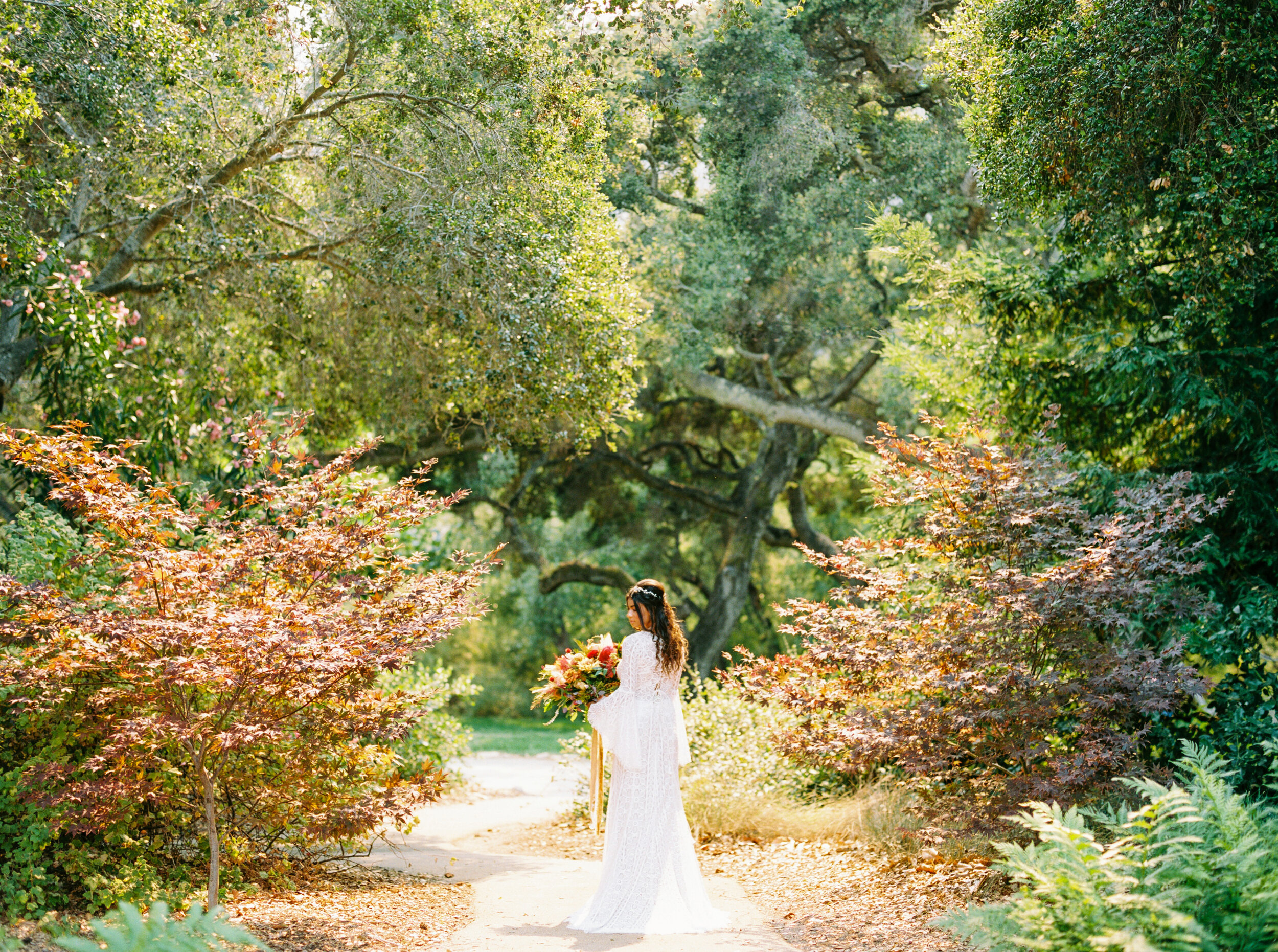 Sarahi Hadden - An Earthy Summer Boho Inspired Wedding with Sunset Hues at Gardener Ranch-10.jpg