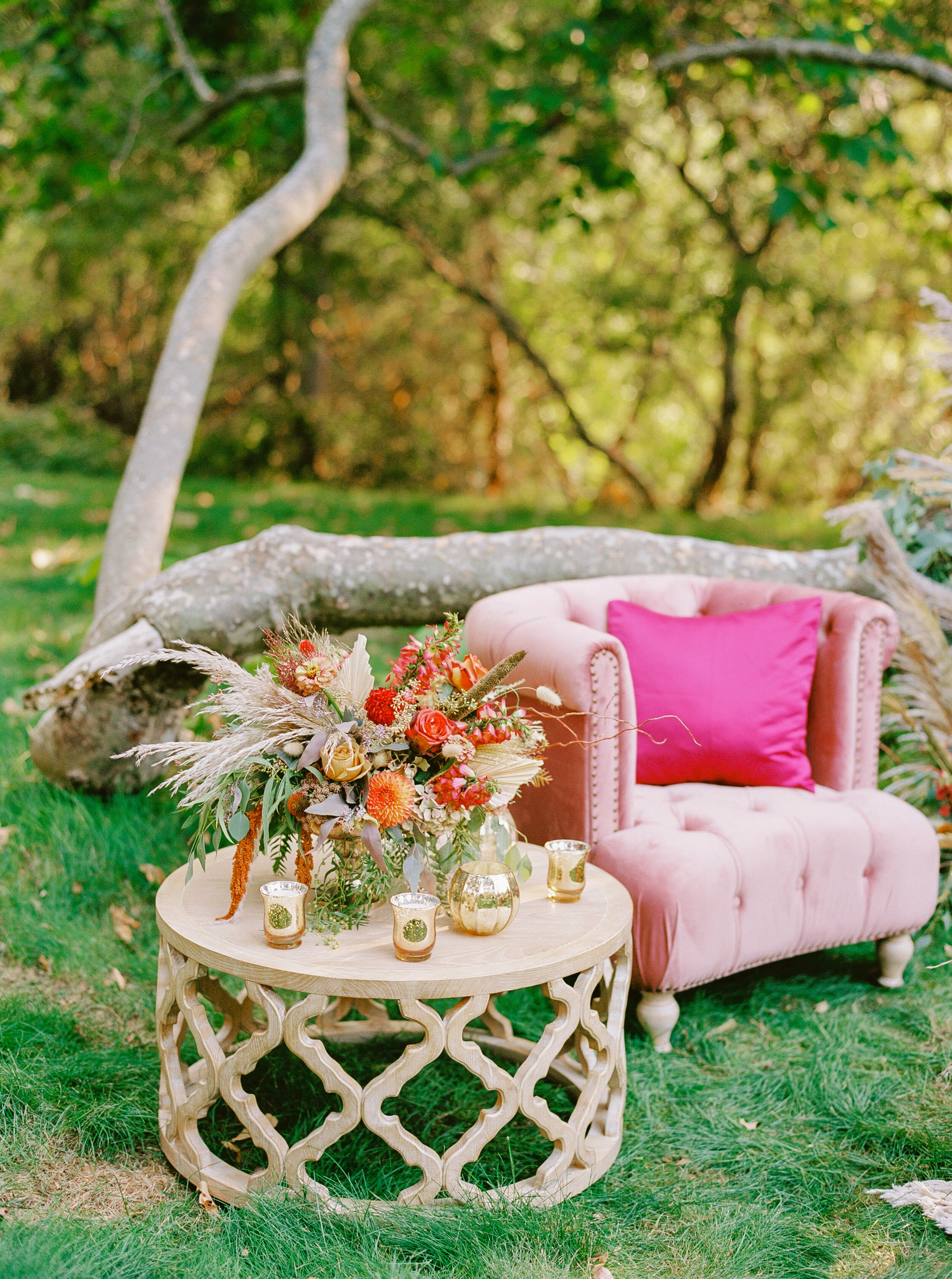 Sarahi Hadden - An Earthy Summer Boho Inspired Wedding with Sunset Hues at Gardener Ranch-21.jpg