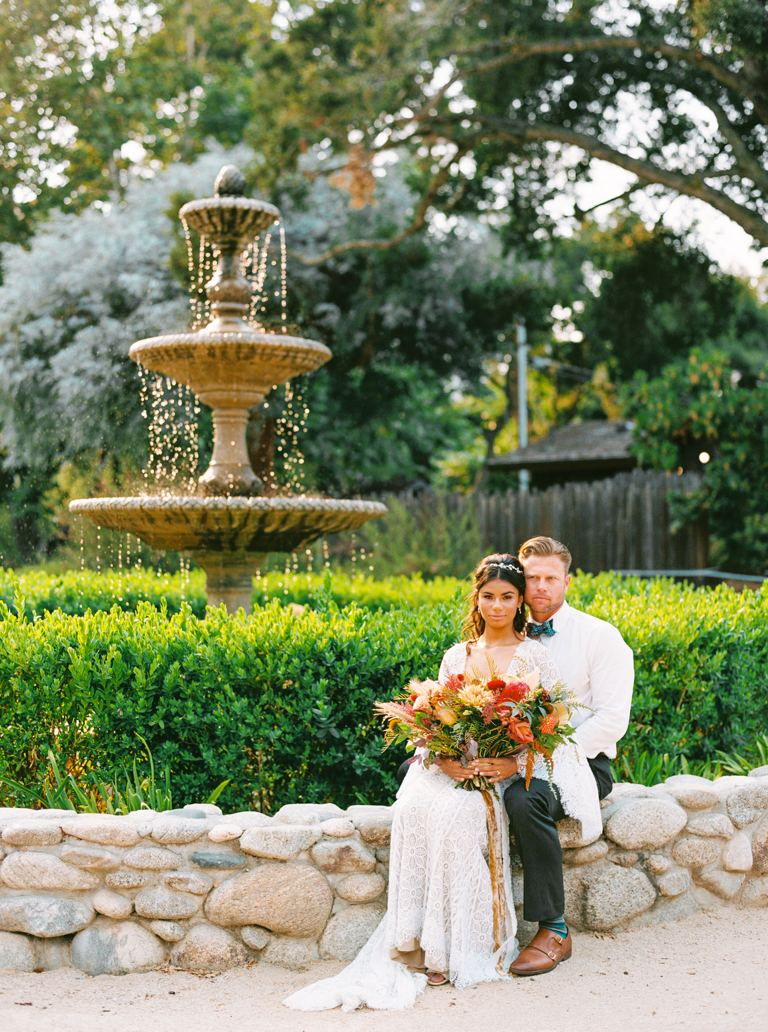 Sarahi Hadden - An Earthy Summer Boho Inspired Wedding with Sunset Hues at Gardener Ranch-22.jpg