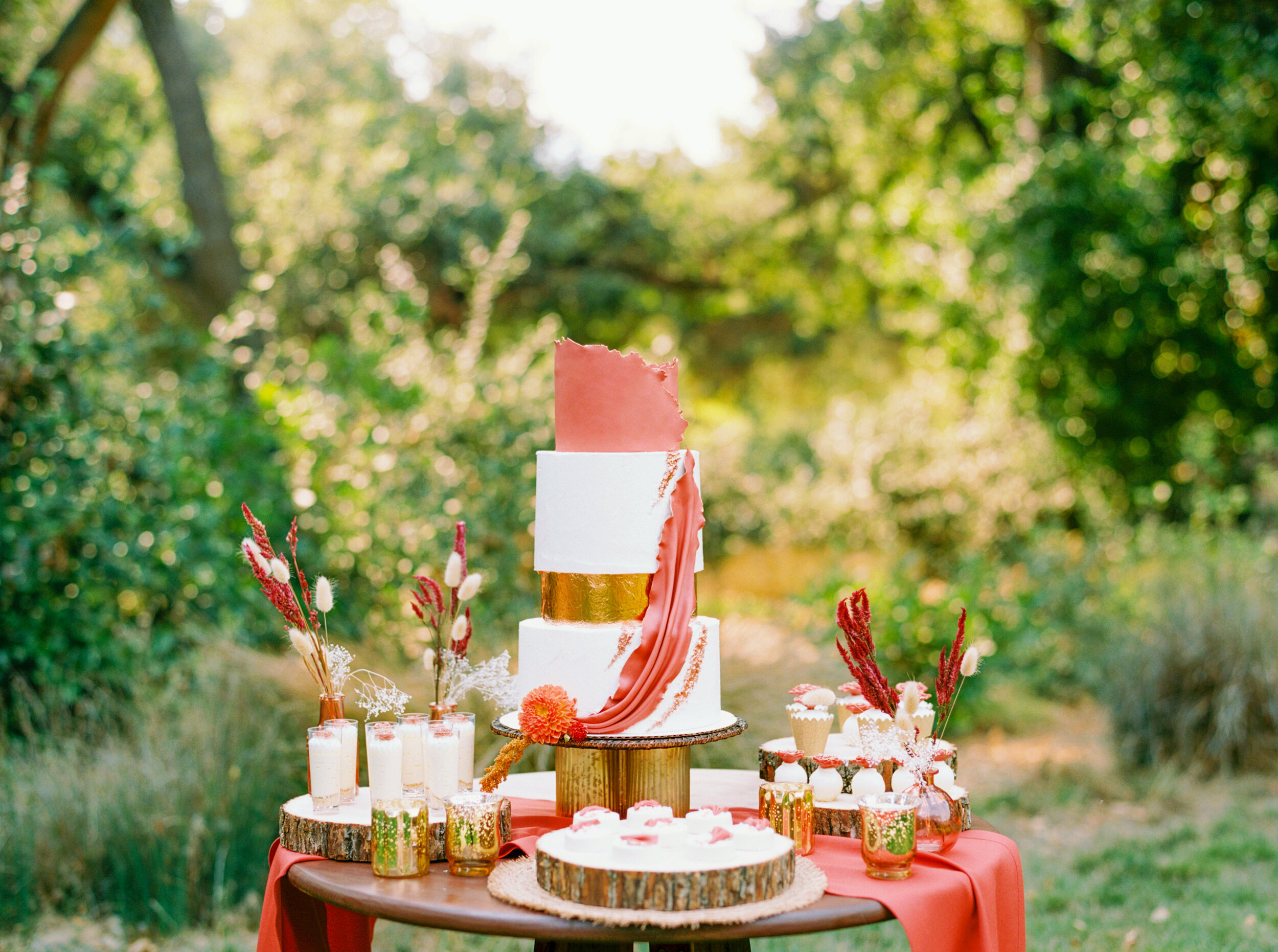 Sarahi Hadden - An Earthy Summer Boho Inspired Wedding with Sunset Hues at Gardener Ranch-28.jpg