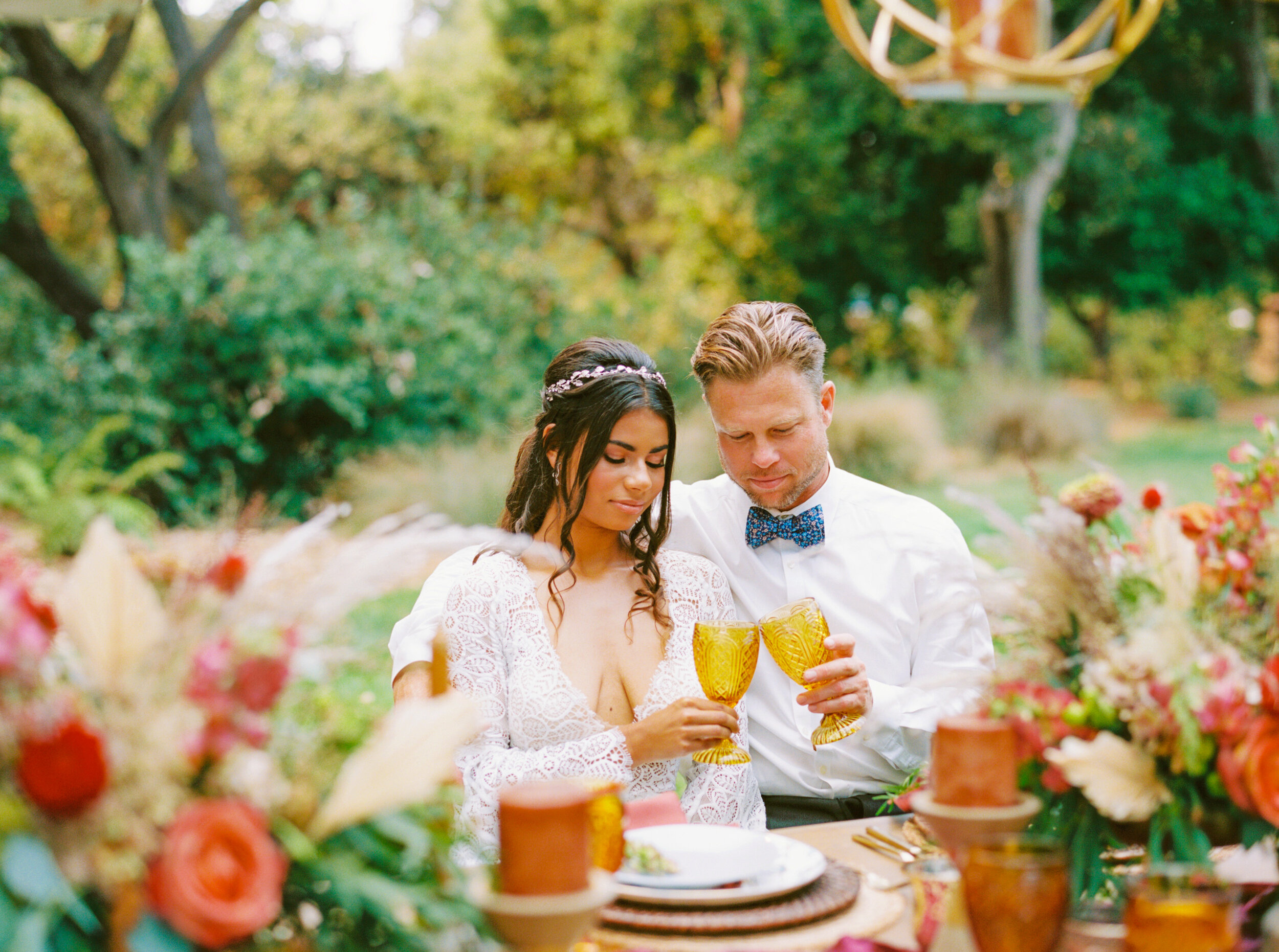 Sarahi Hadden - An Earthy Summer Boho Inspired Wedding with Sunset Hues at Gardener Ranch-31.jpg